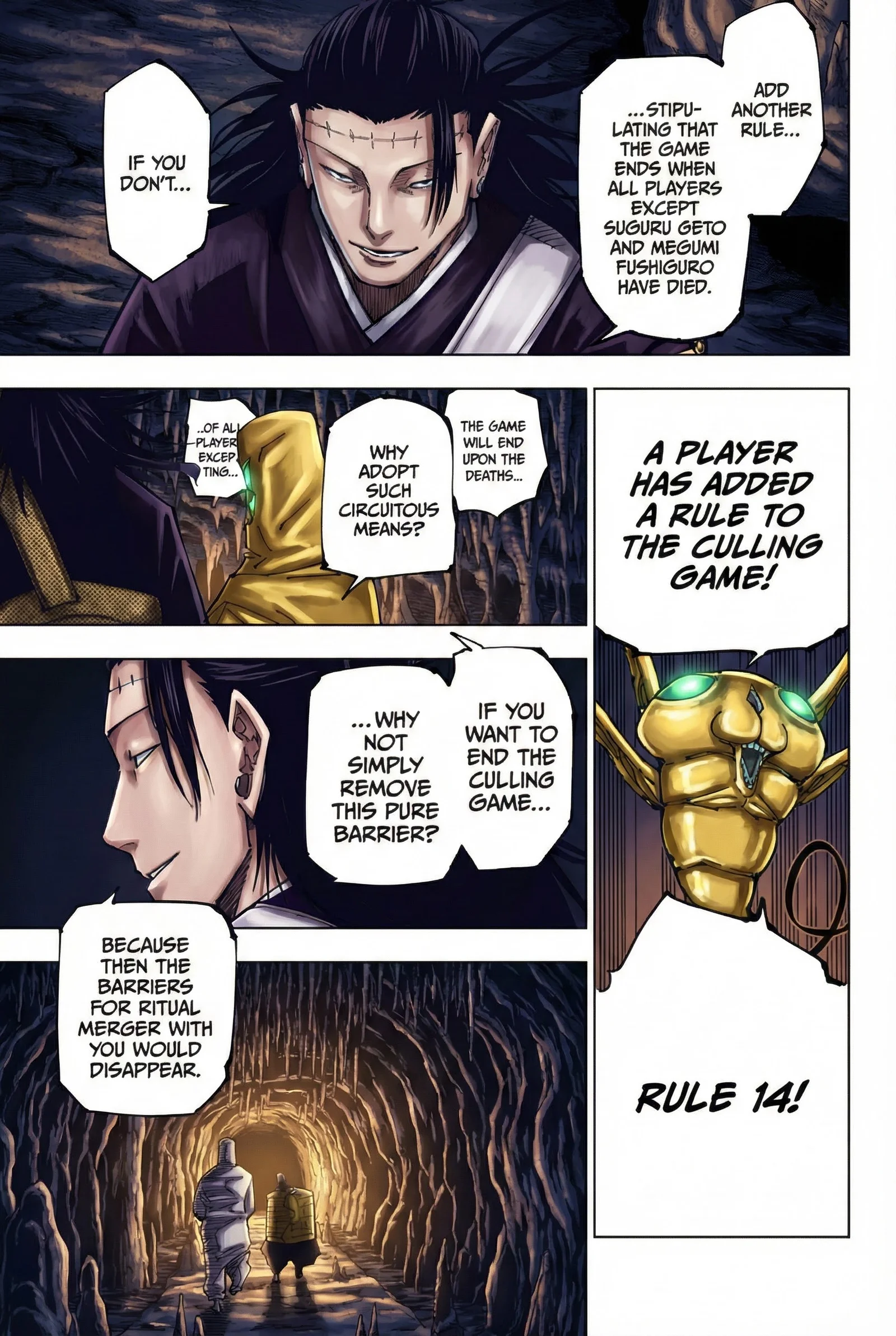 Jujutsu Kaisen Colored Manga JJK, chapter 220, page 7