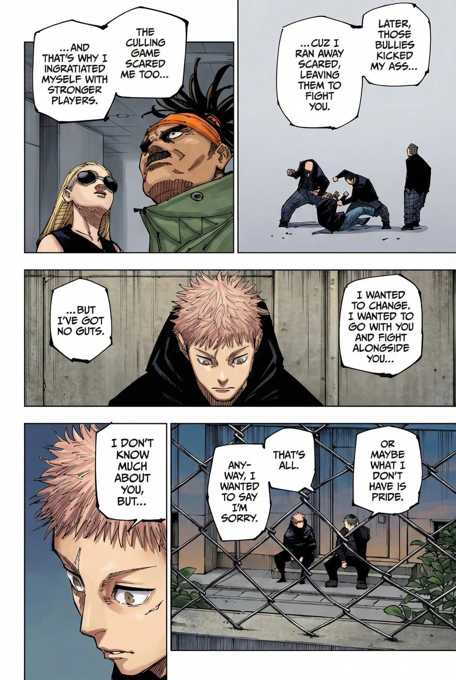 Jujutsu Kaisen Colored Manga JJK, chapter 220, page 14