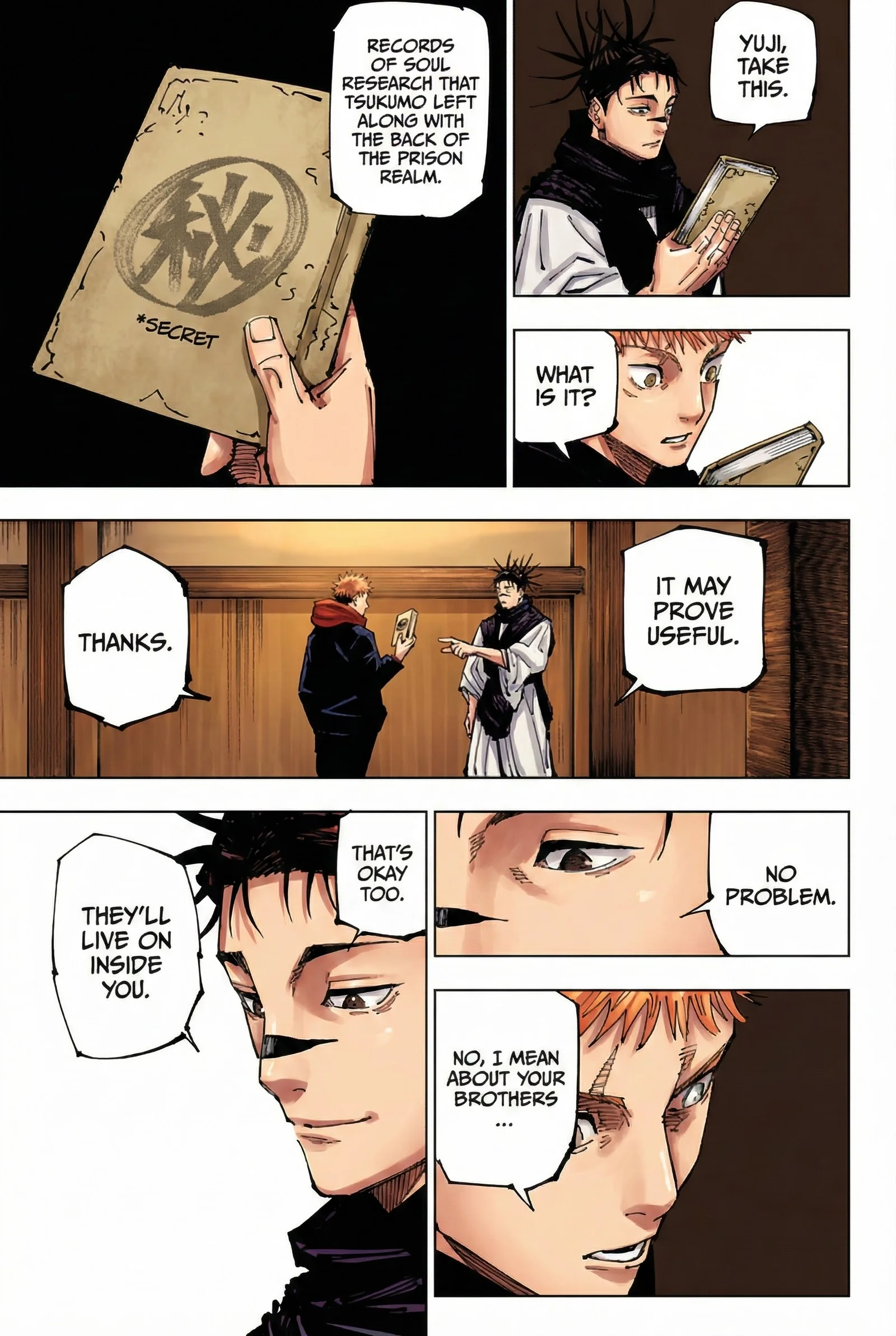 Jujutsu Kaisen Colored Manga JJK, chapter 220, page 17