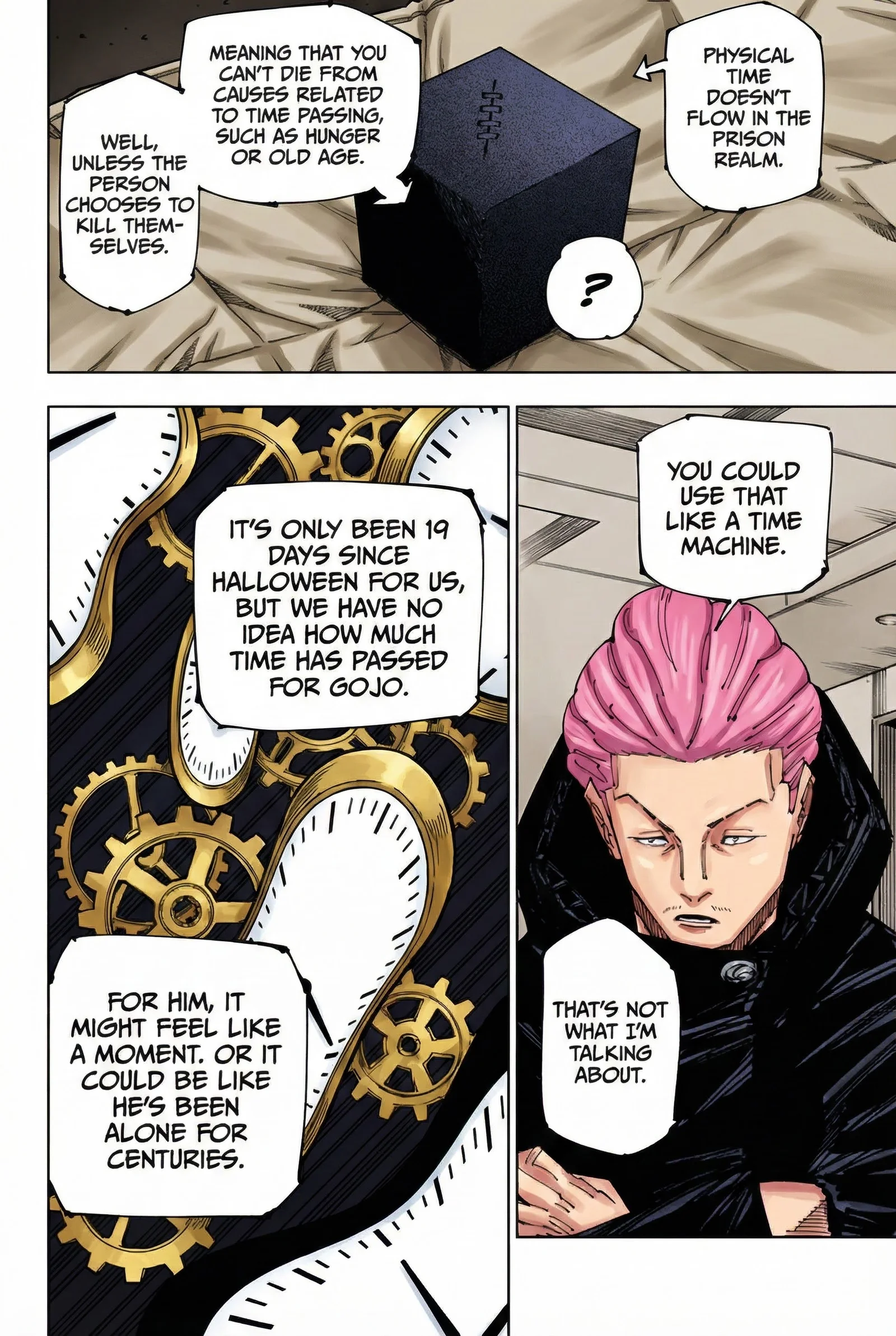 Jujutsu Kaisen Colored Manga JJK, chapter 221, page 2