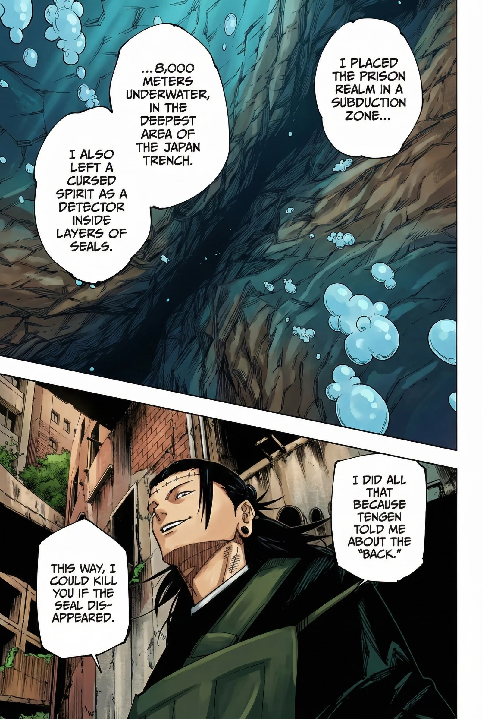 Jujutsu Kaisen Colored Manga JJK, chapter 221, page 10