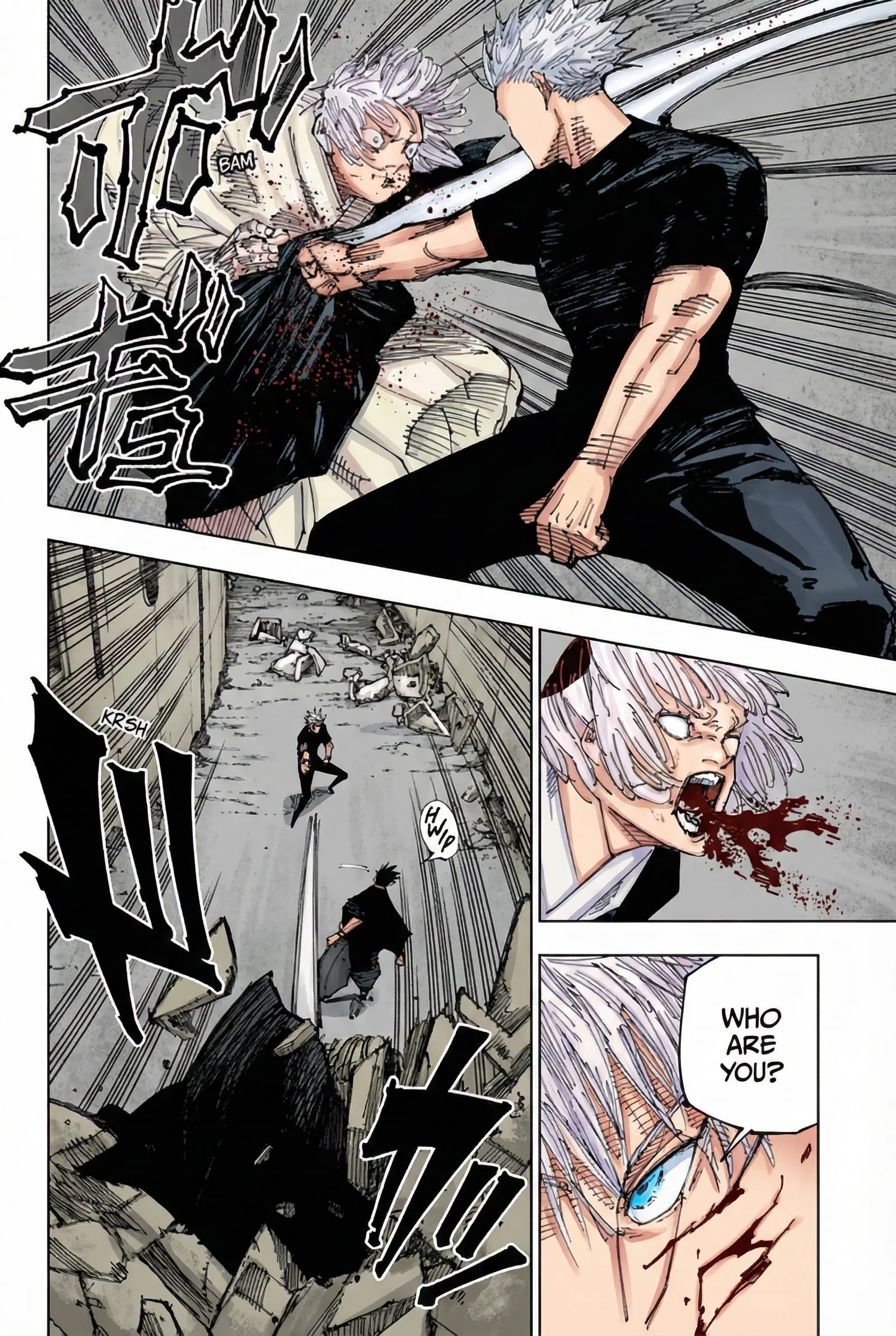 Jujutsu Kaisen Colored Manga JJK, chapter 221, page 16