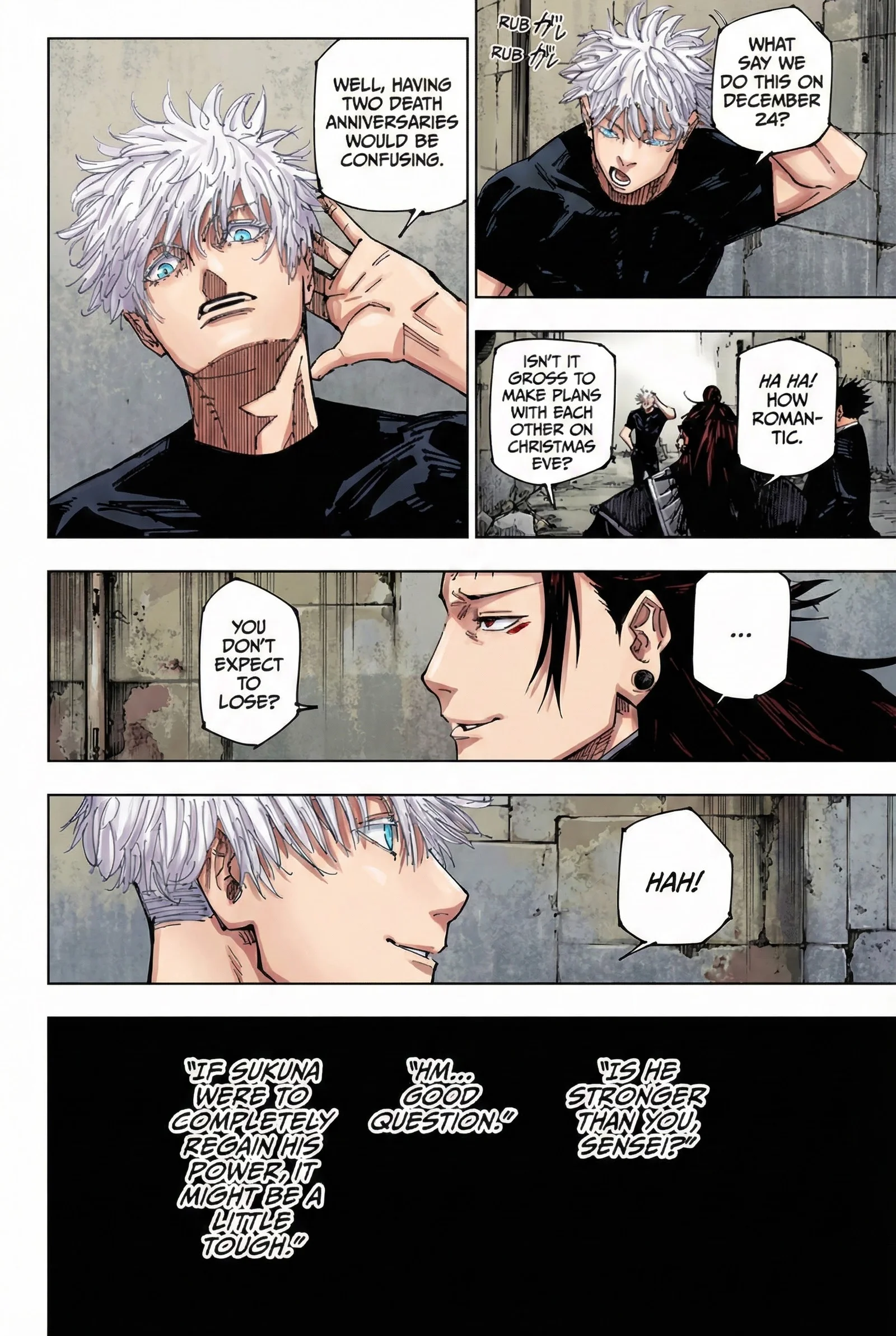 Jujutsu Kaisen Colored Manga JJK, chapter 221, page 18