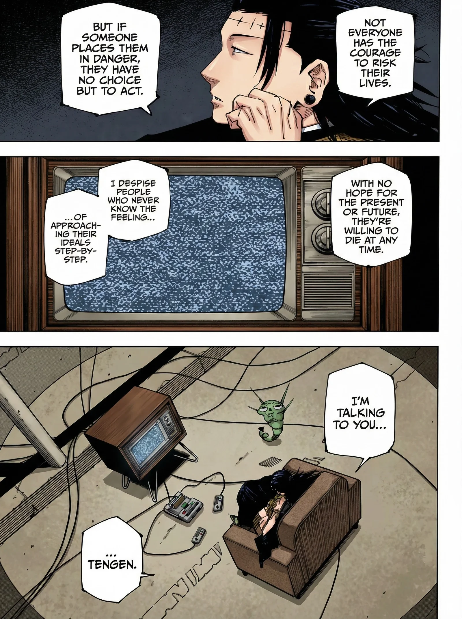 Jujutsu Kaisen Colored Manga JJK, chapter 222, page 5