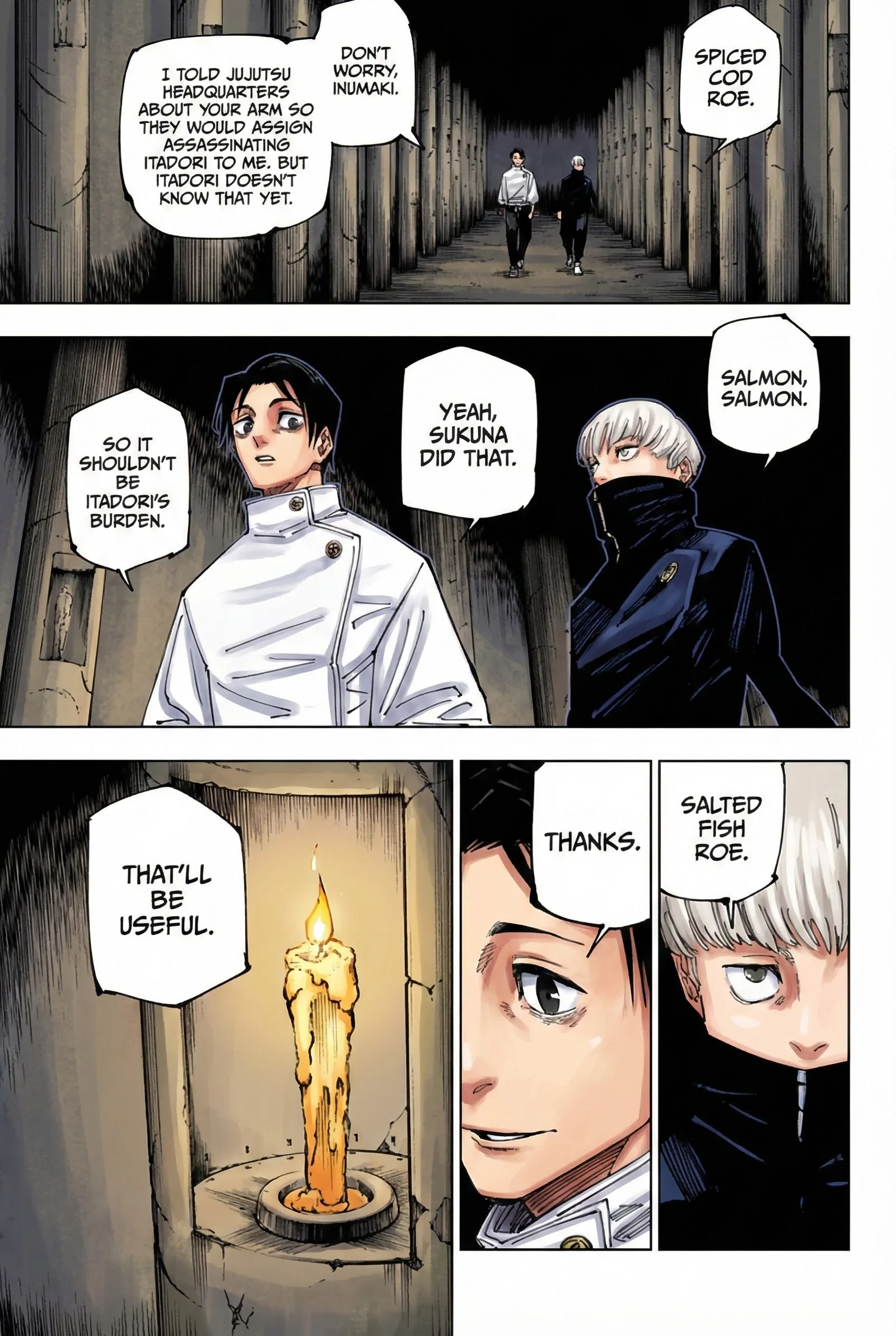 Jujutsu Kaisen Colored Manga JJK, chapter 222, page 11