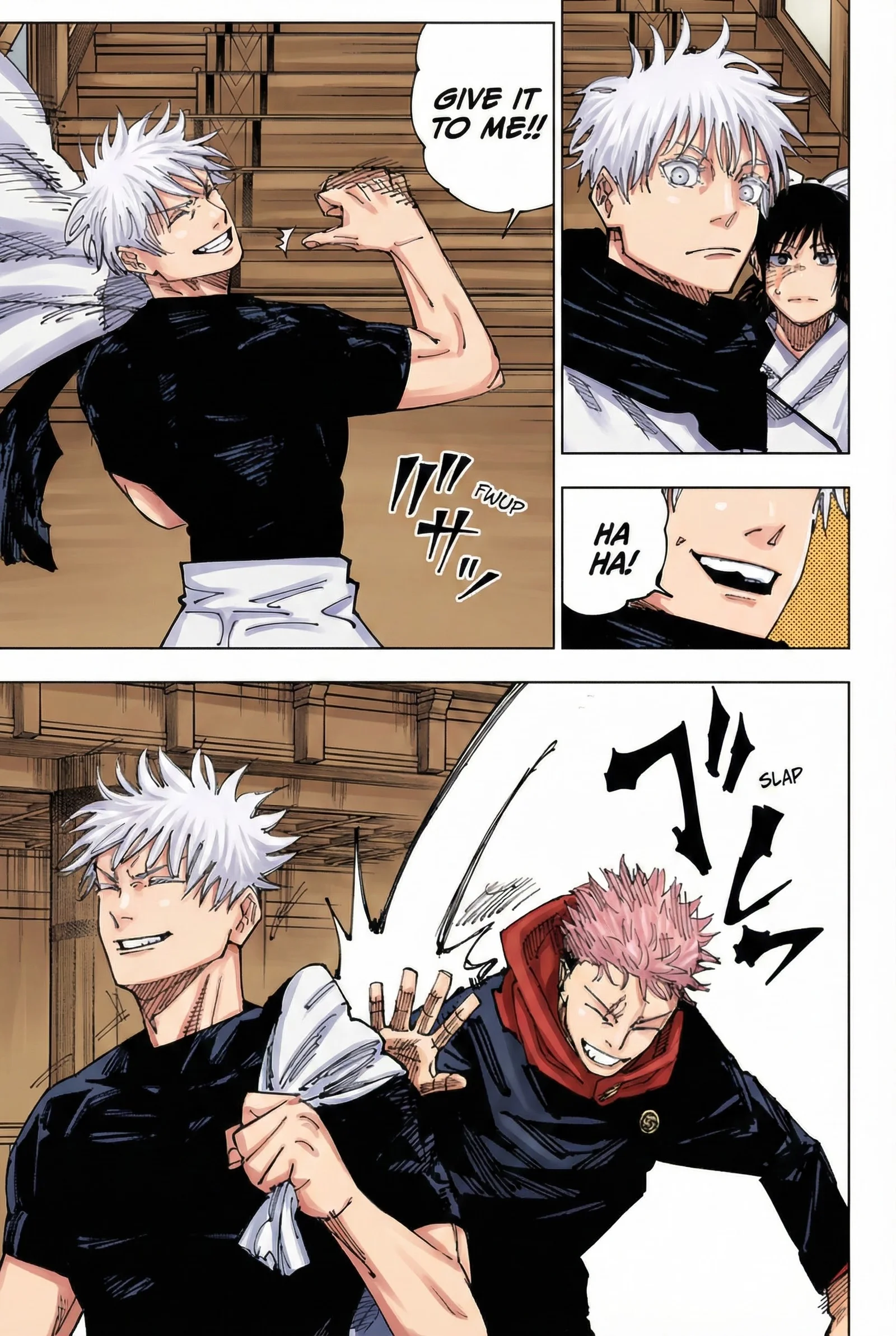 Jujutsu Kaisen Colored Manga JJK, chapter 222, page 17