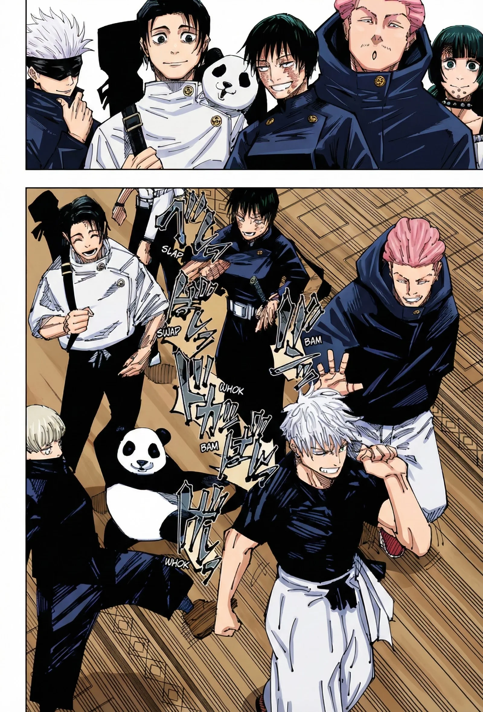 Jujutsu Kaisen Colored Manga JJK, chapter 222, page 18