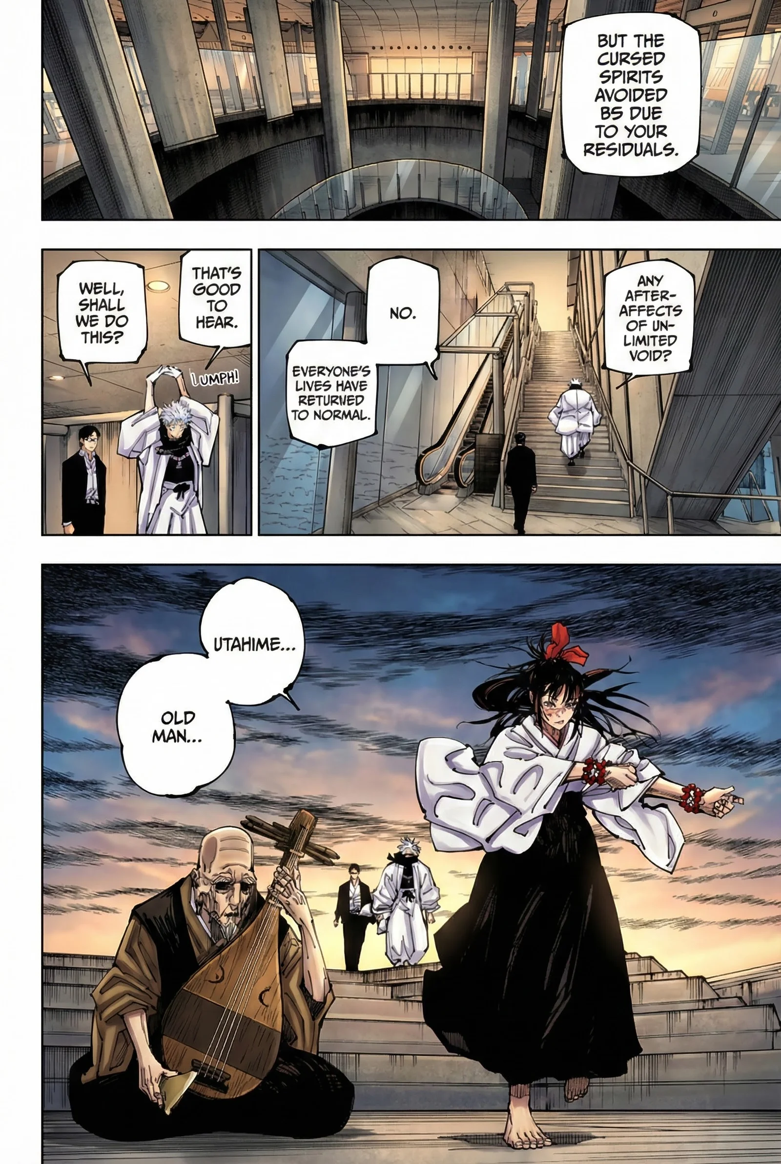 Jujutsu Kaisen Colored Manga JJK, chapter 223, page 1