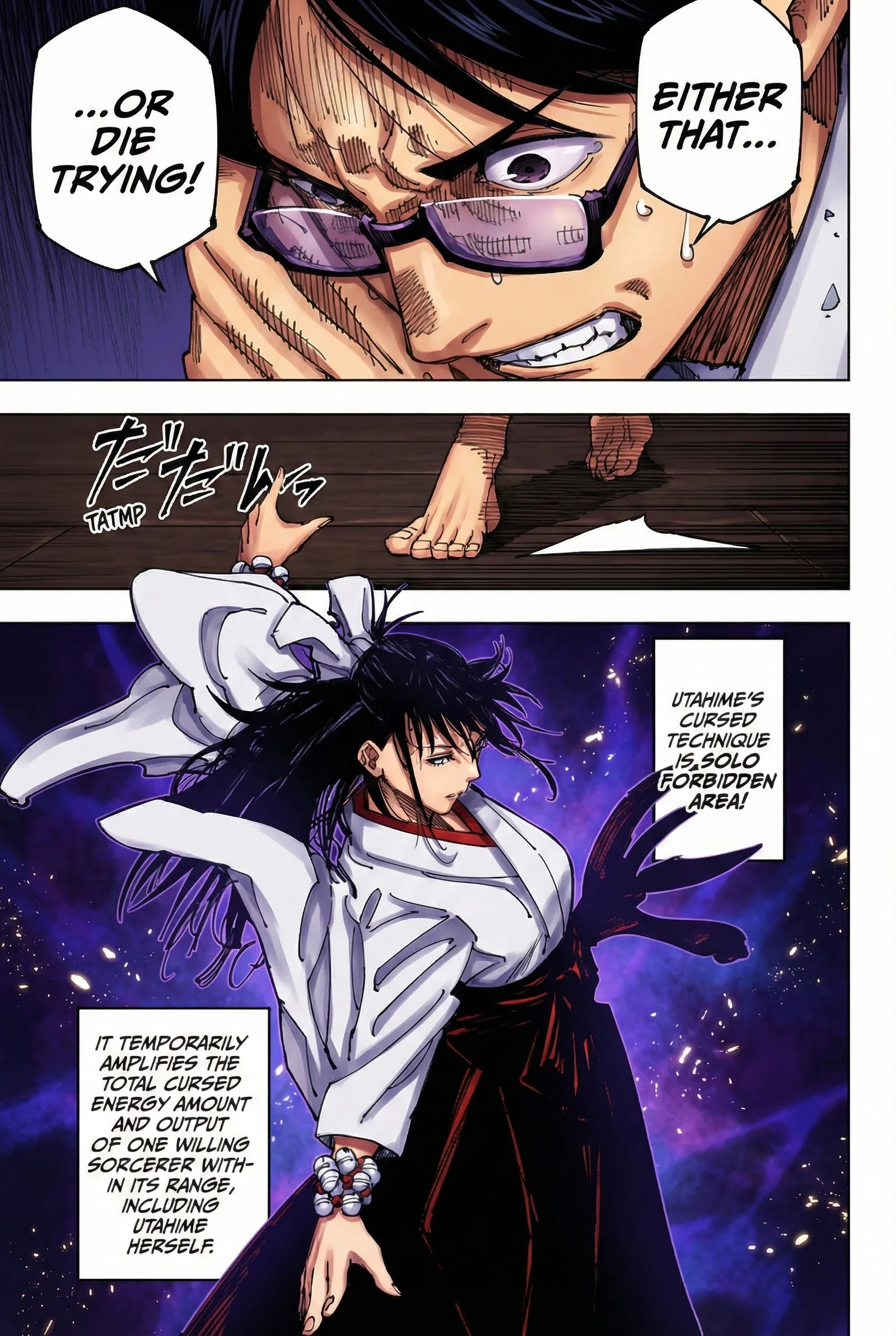 Jujutsu Kaisen Colored Manga JJK, chapter 223, page 8