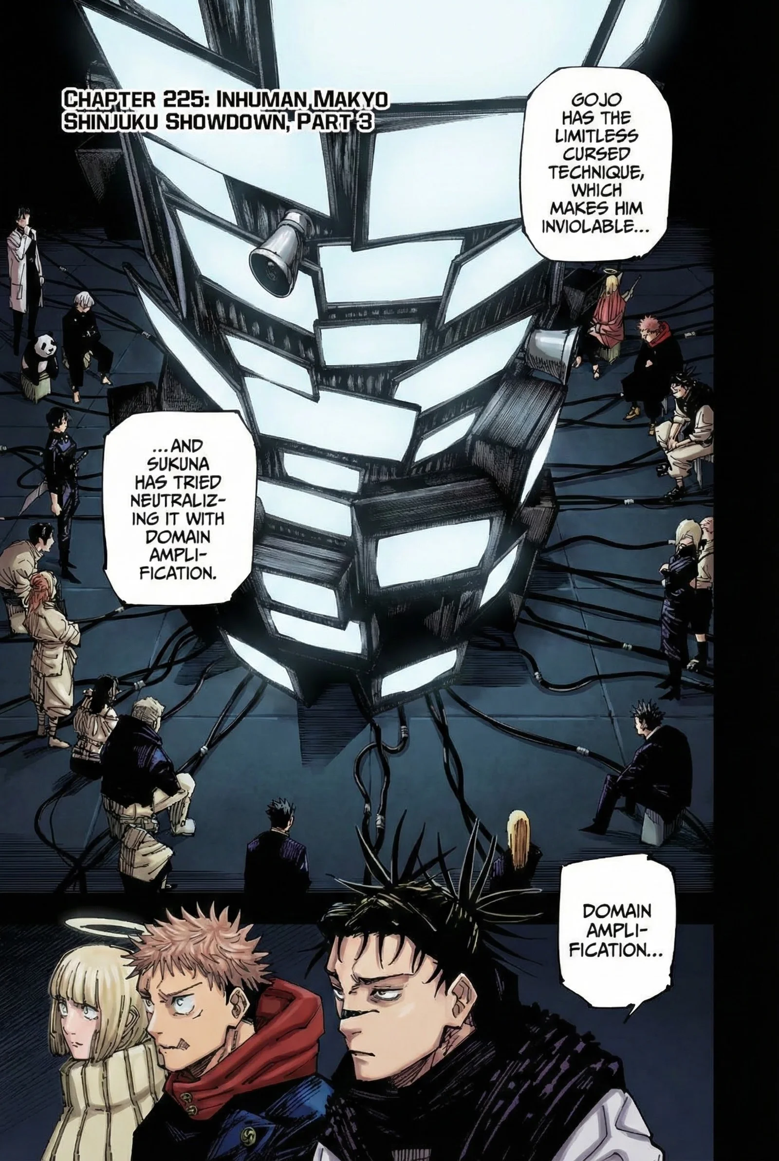 Jujutsu Kaisen Colored Manga JJK, chapter 225, page 1