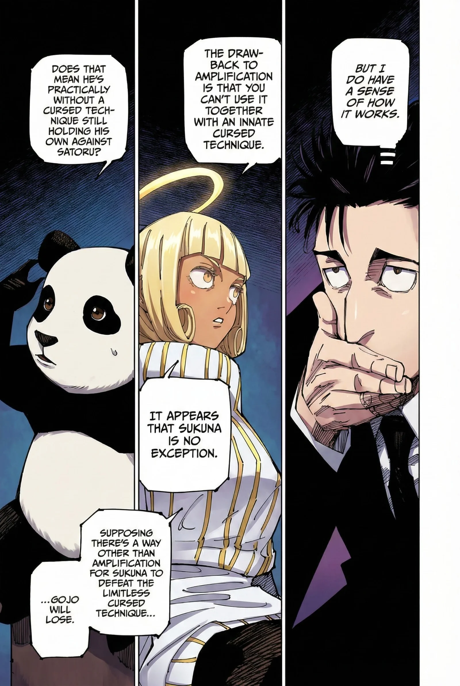 Jujutsu Kaisen Colored Manga JJK, chapter 225, page 3