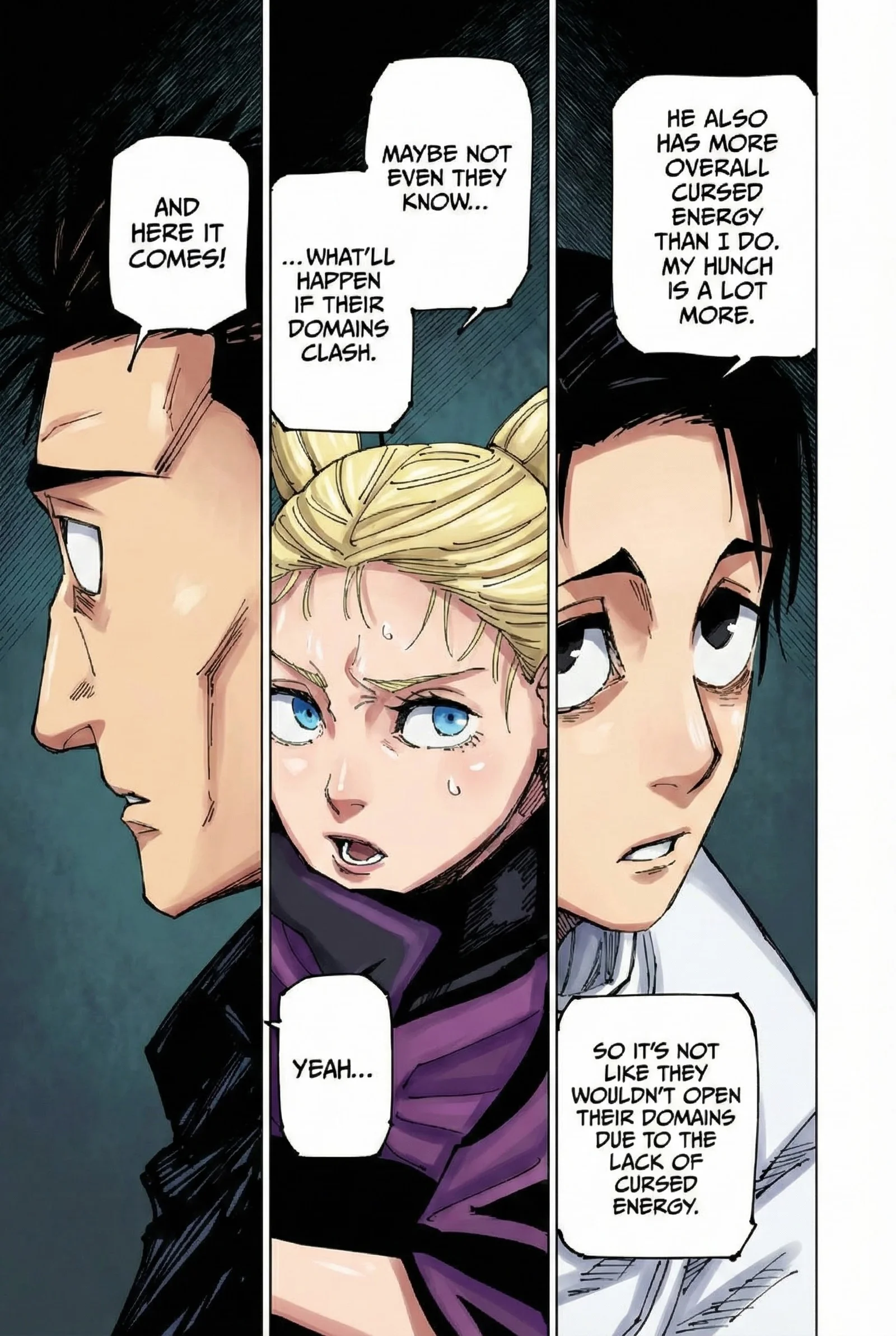 Jujutsu Kaisen Colored Manga JJK, chapter 225, page 11