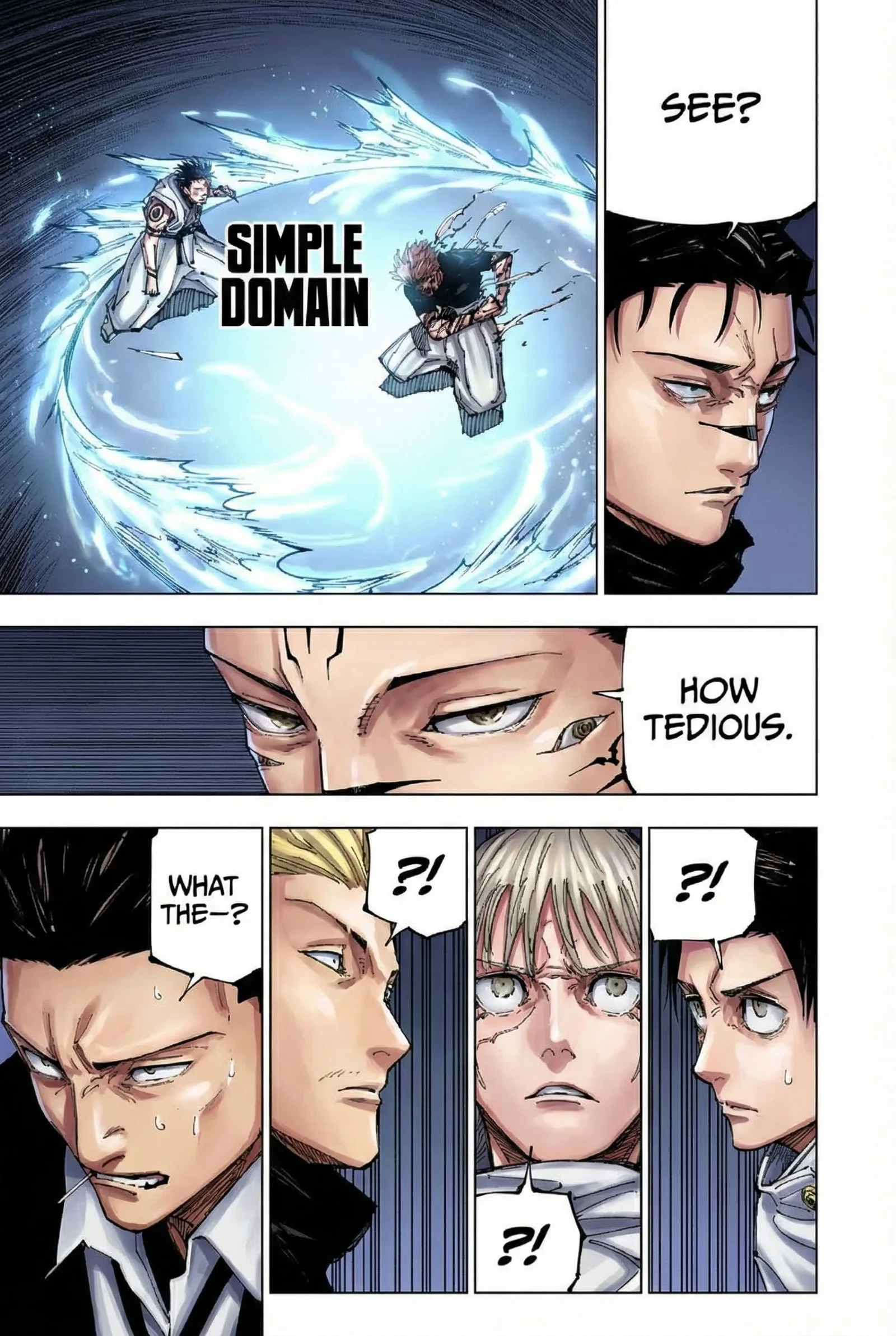 Jujutsu Kaisen Colored Manga JJK, chapter 226, page 12