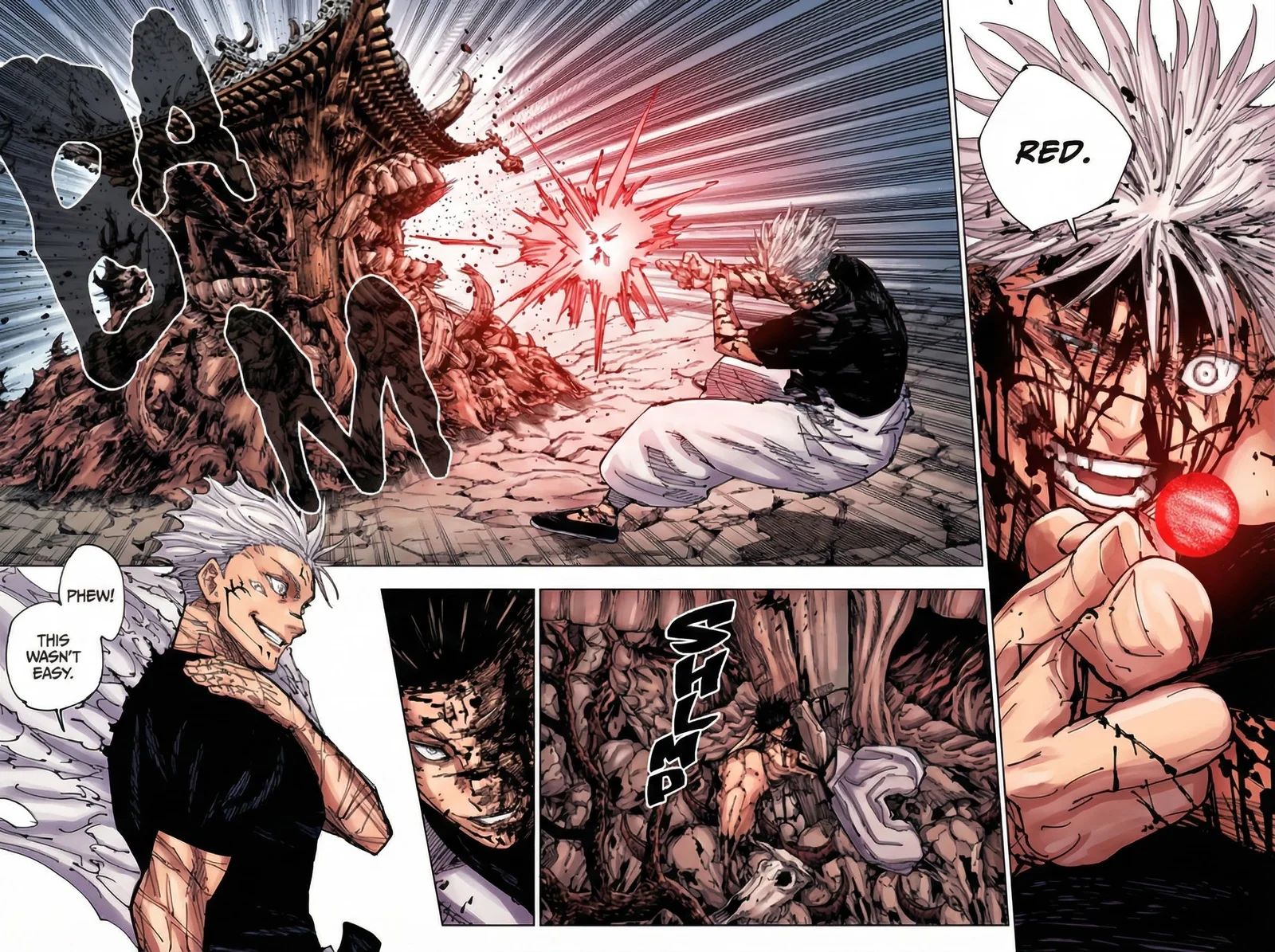 Jujutsu Kaisen Colored Manga JJK, chapter 226, page 17