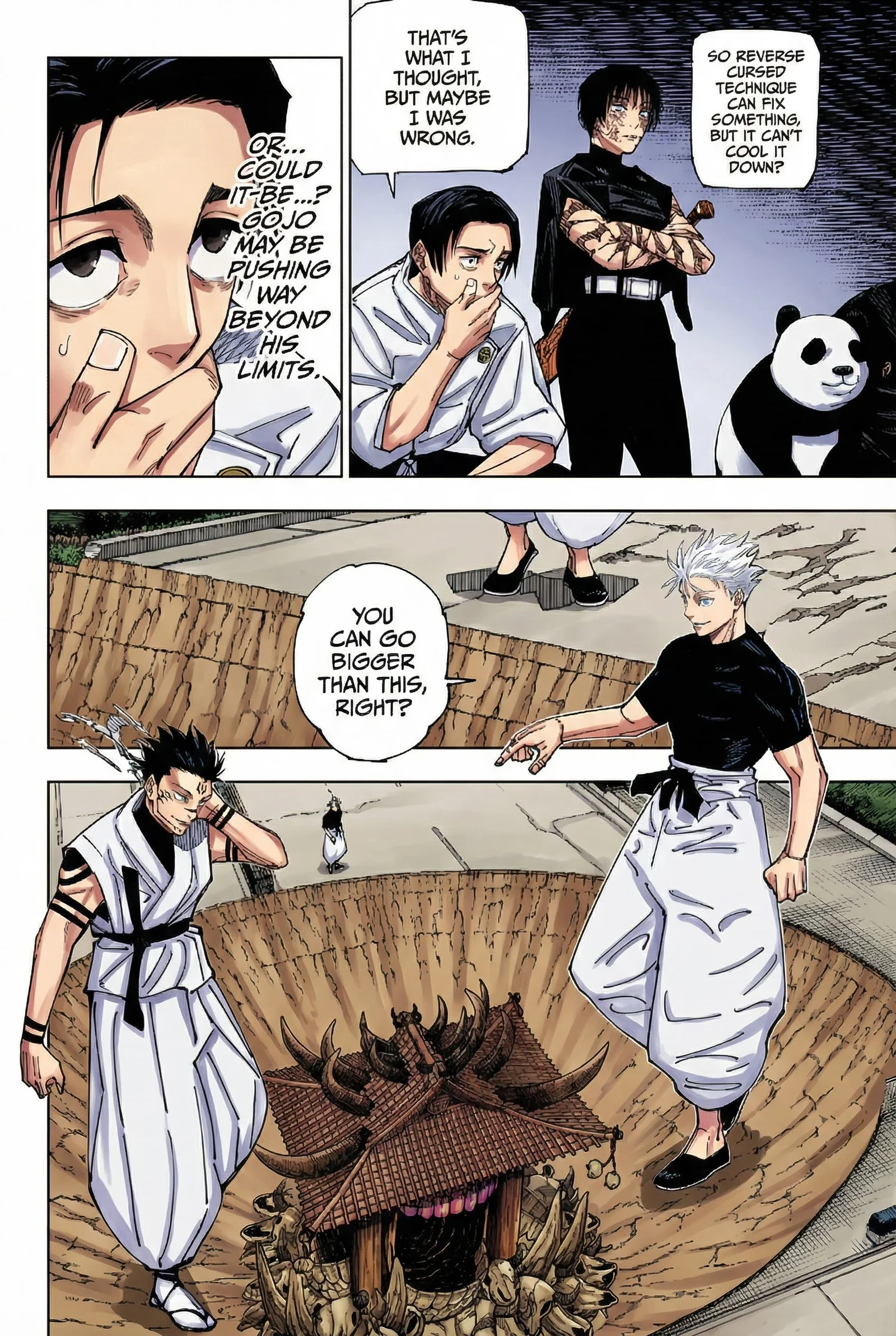 Jujutsu Kaisen Colored Manga JJK, chapter 227, page 2