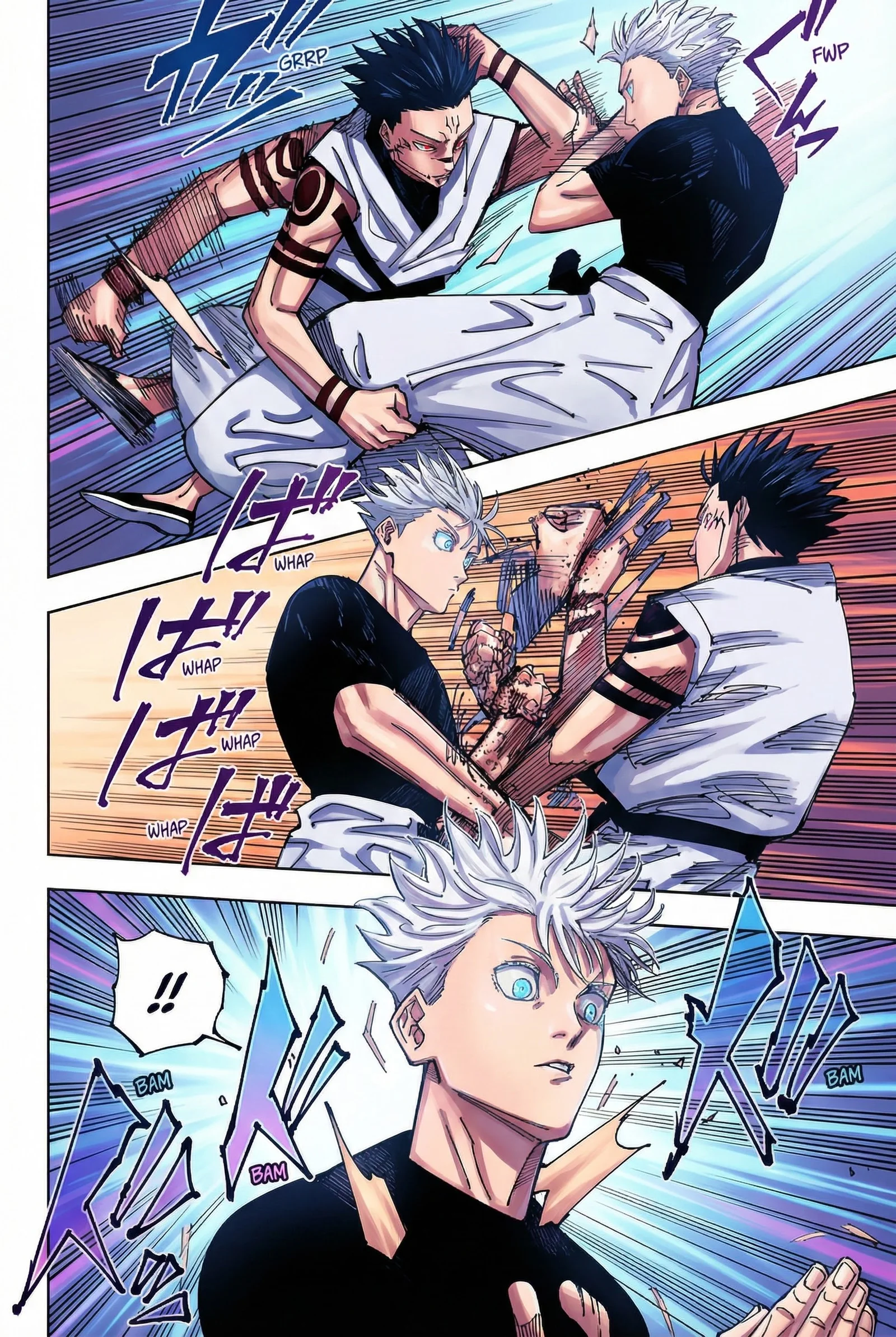 Jujutsu Kaisen Colored Manga JJK, chapter 227, page 6