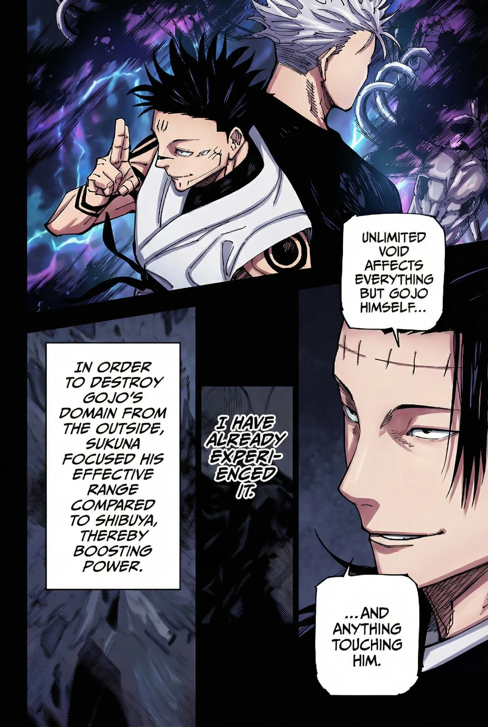 Jujutsu Kaisen Colored Manga JJK, chapter 227, page 9