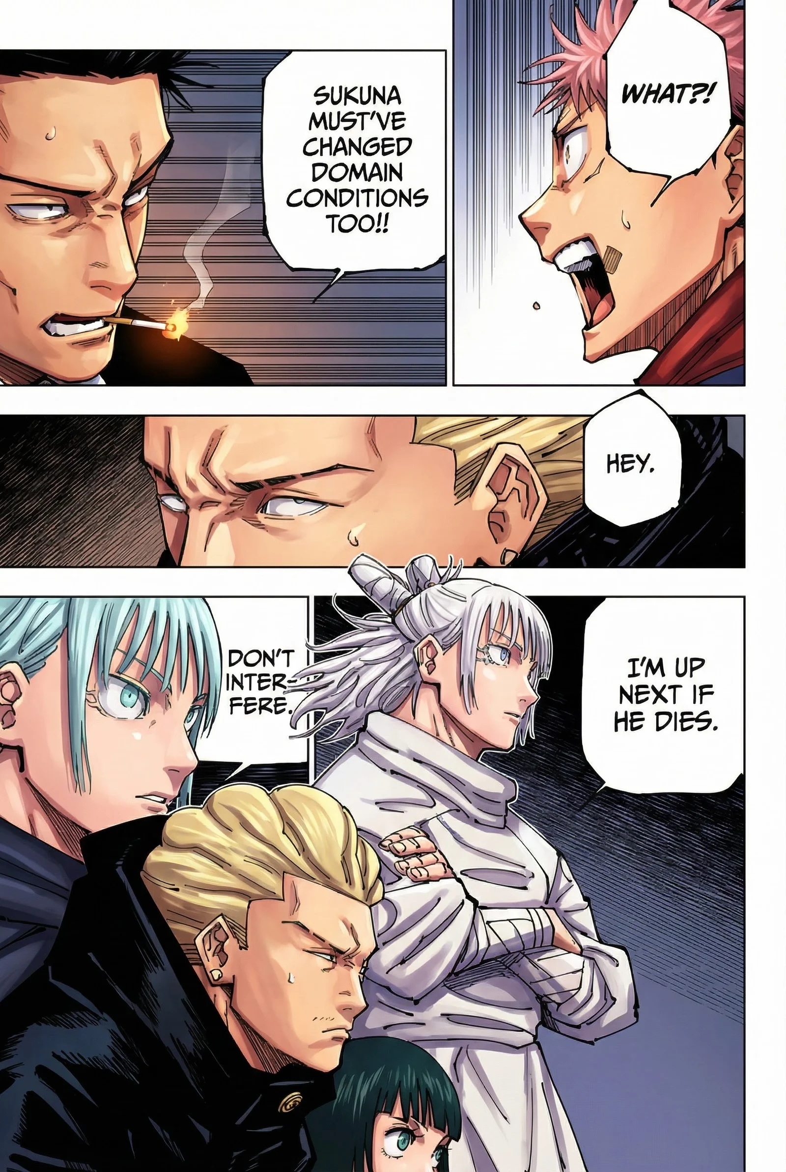 Jujutsu Kaisen Colored Manga JJK, chapter 227, page 12