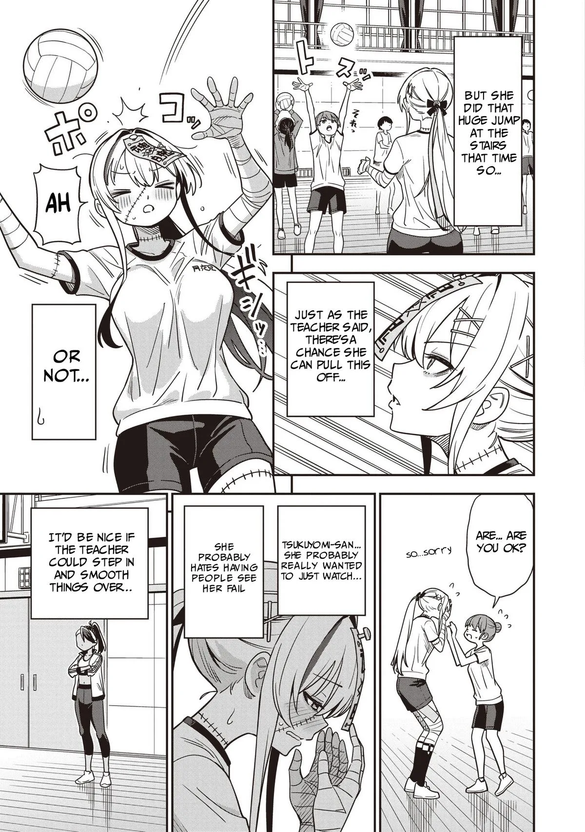 Ms. Undead's Clumsy Youth, chapter 5, page 7