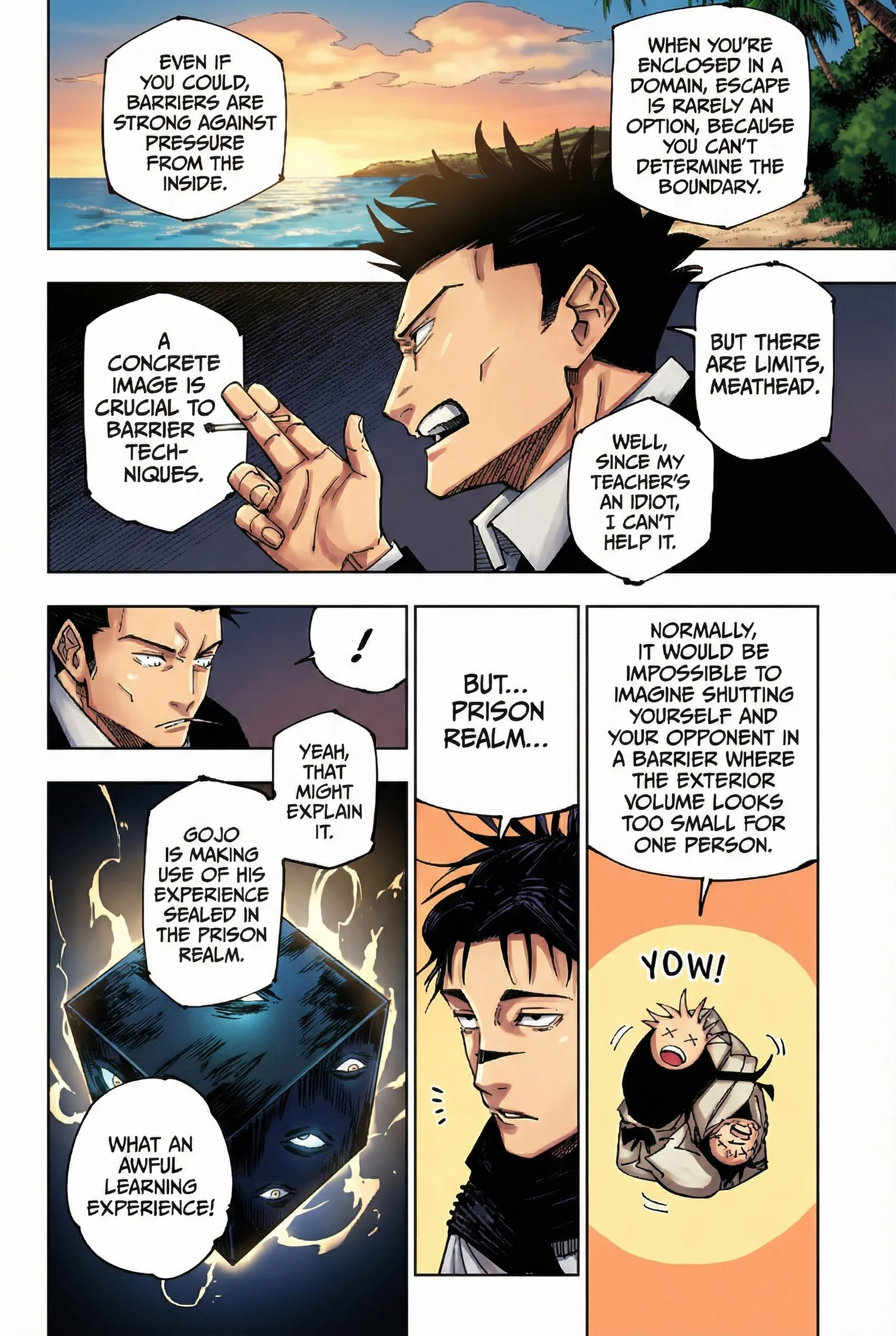 Jujutsu Kaisen Colored Manga JJK, chapter 228, page 2
