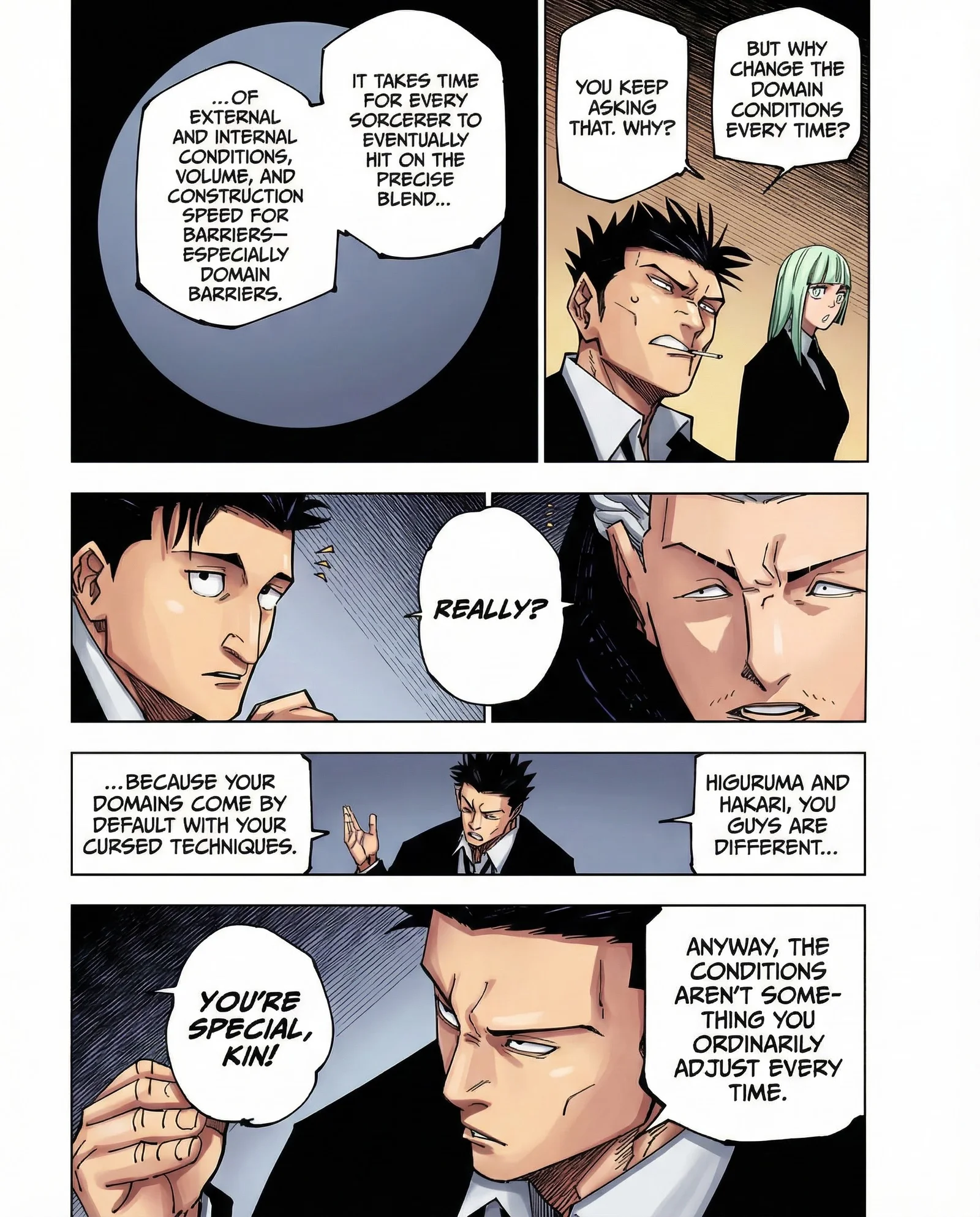 Jujutsu Kaisen Colored Manga JJK, chapter 228, page 3