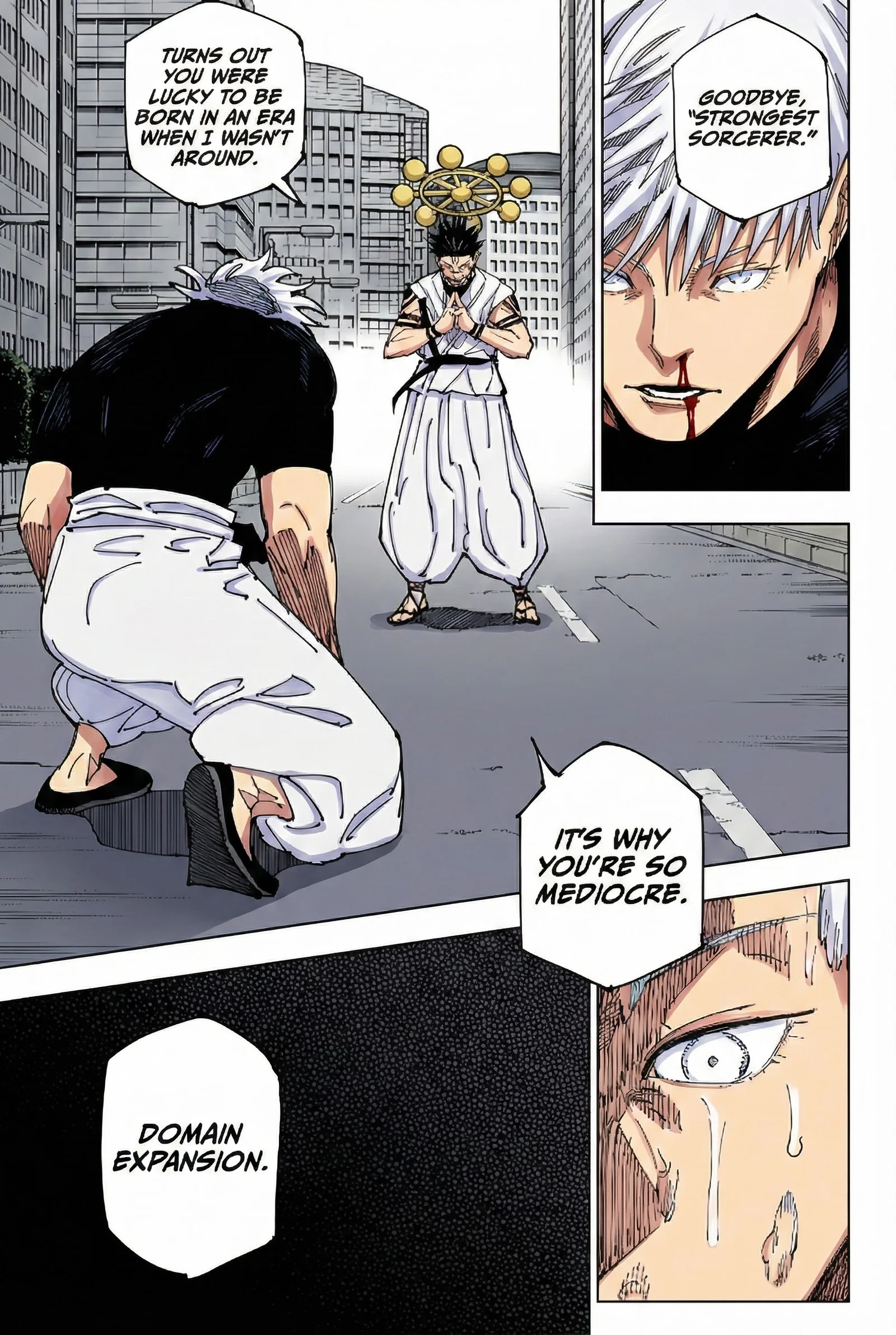 Jujutsu Kaisen Colored Manga JJK, chapter 230, page 13