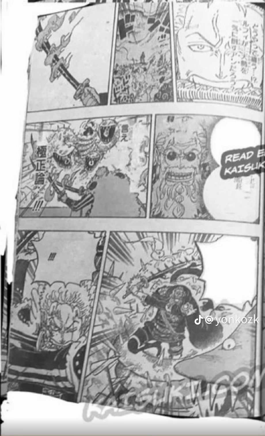 One Piece Manga, chapter 1194 RAW, page 7