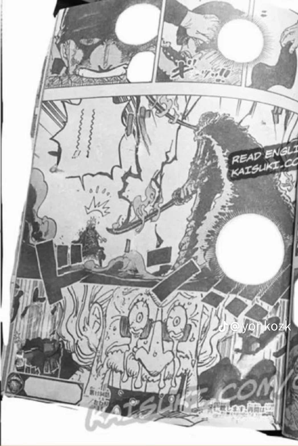 One Piece Manga, chapter 1194 RAW, page 13