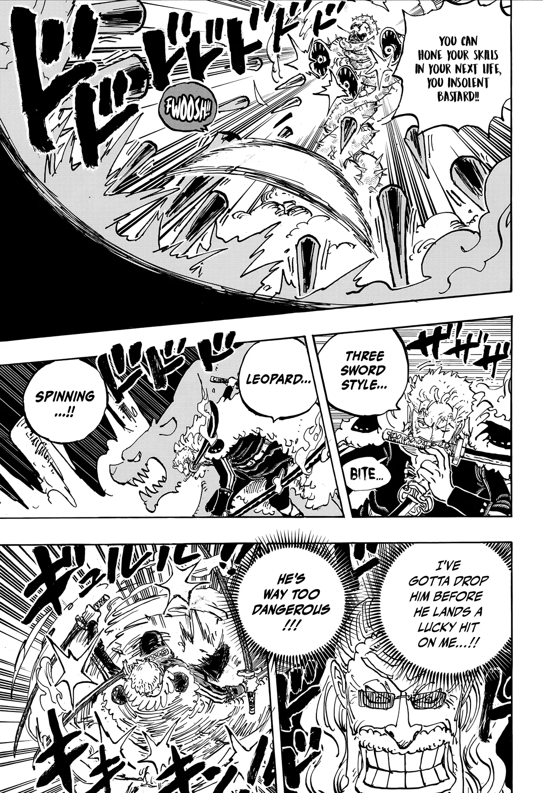 One Piece Manga, chapter 1194, page 5