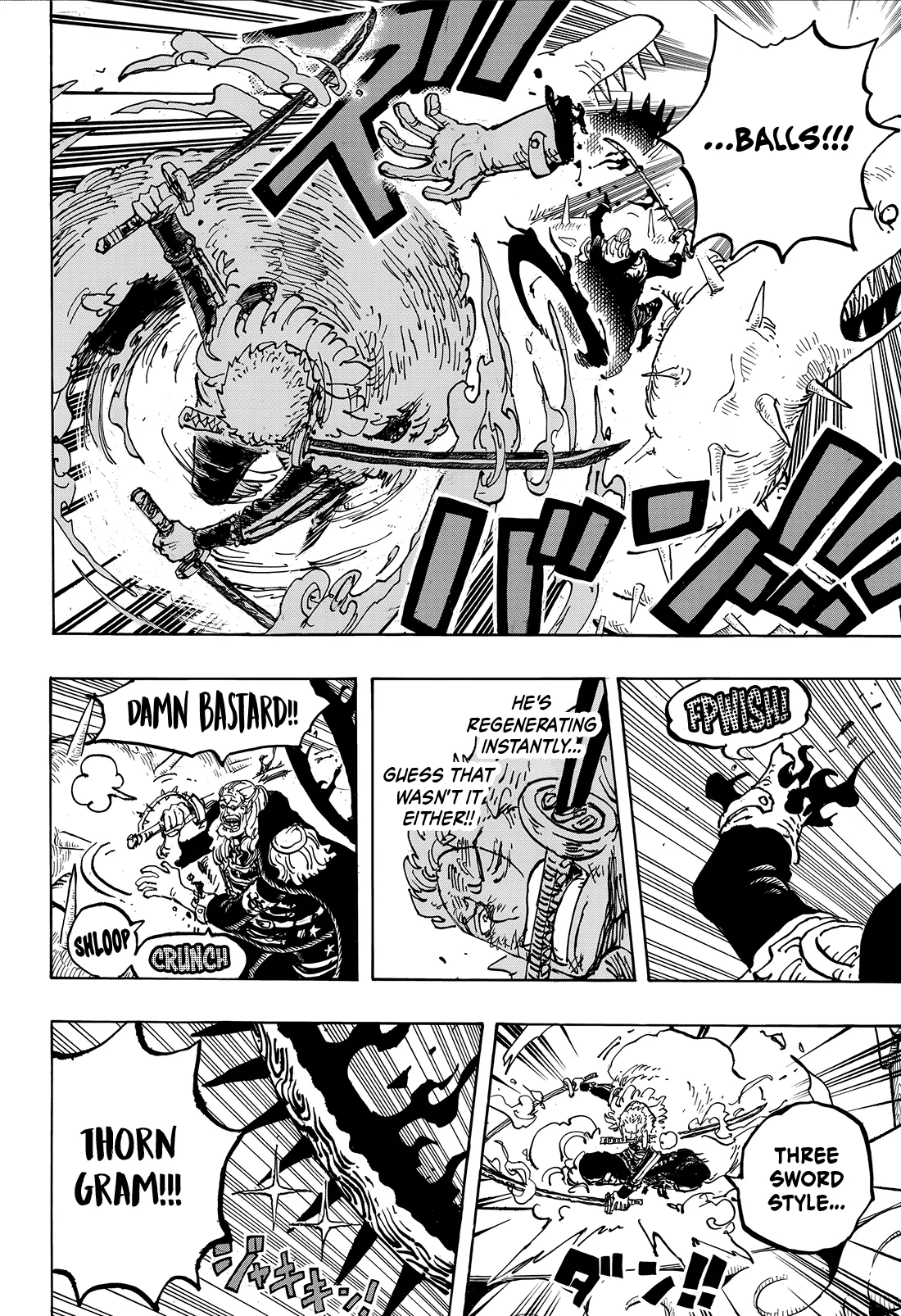 One Piece Manga, chapter 1194, page 6