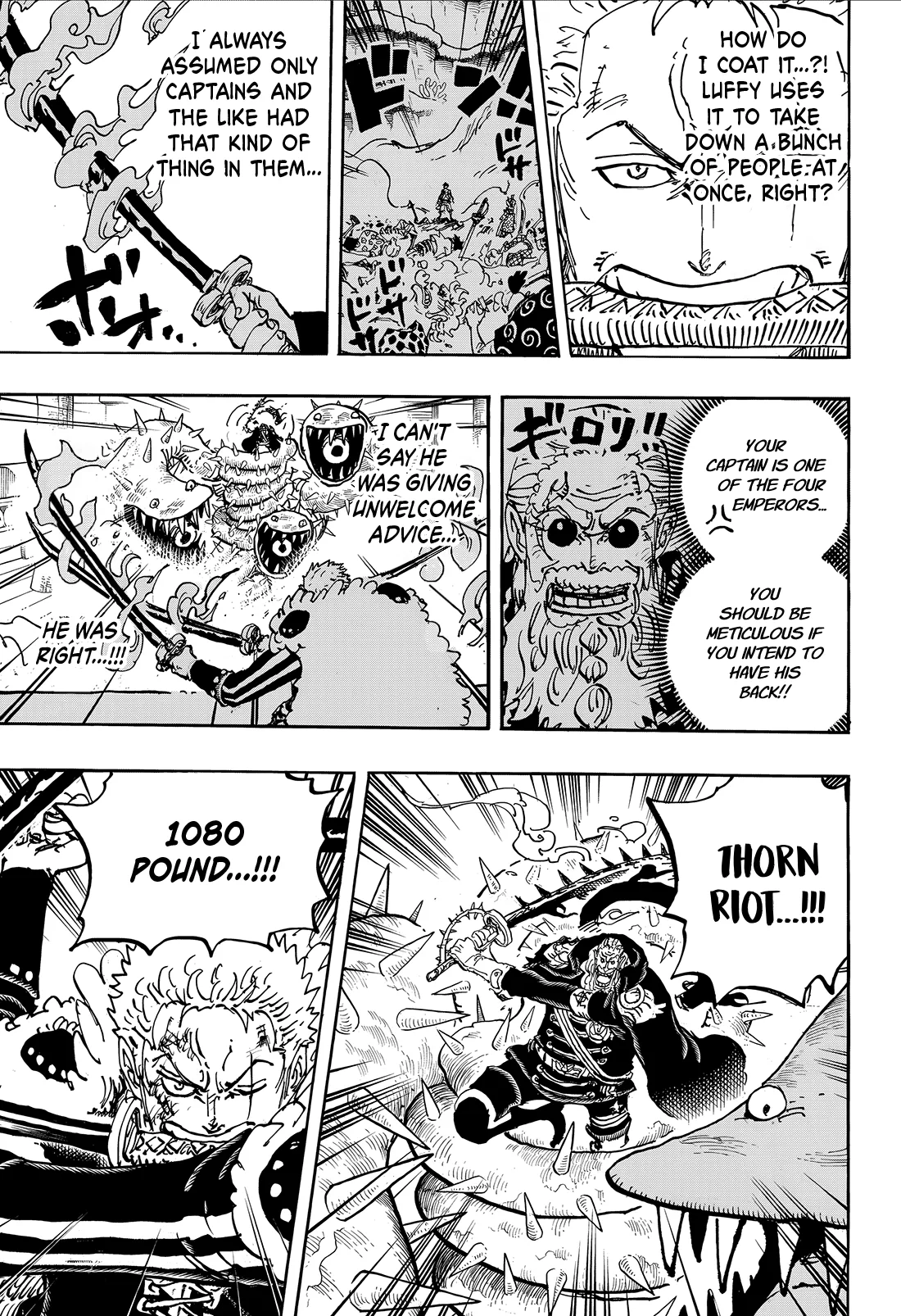 One Piece Manga, chapter 1194, page 7