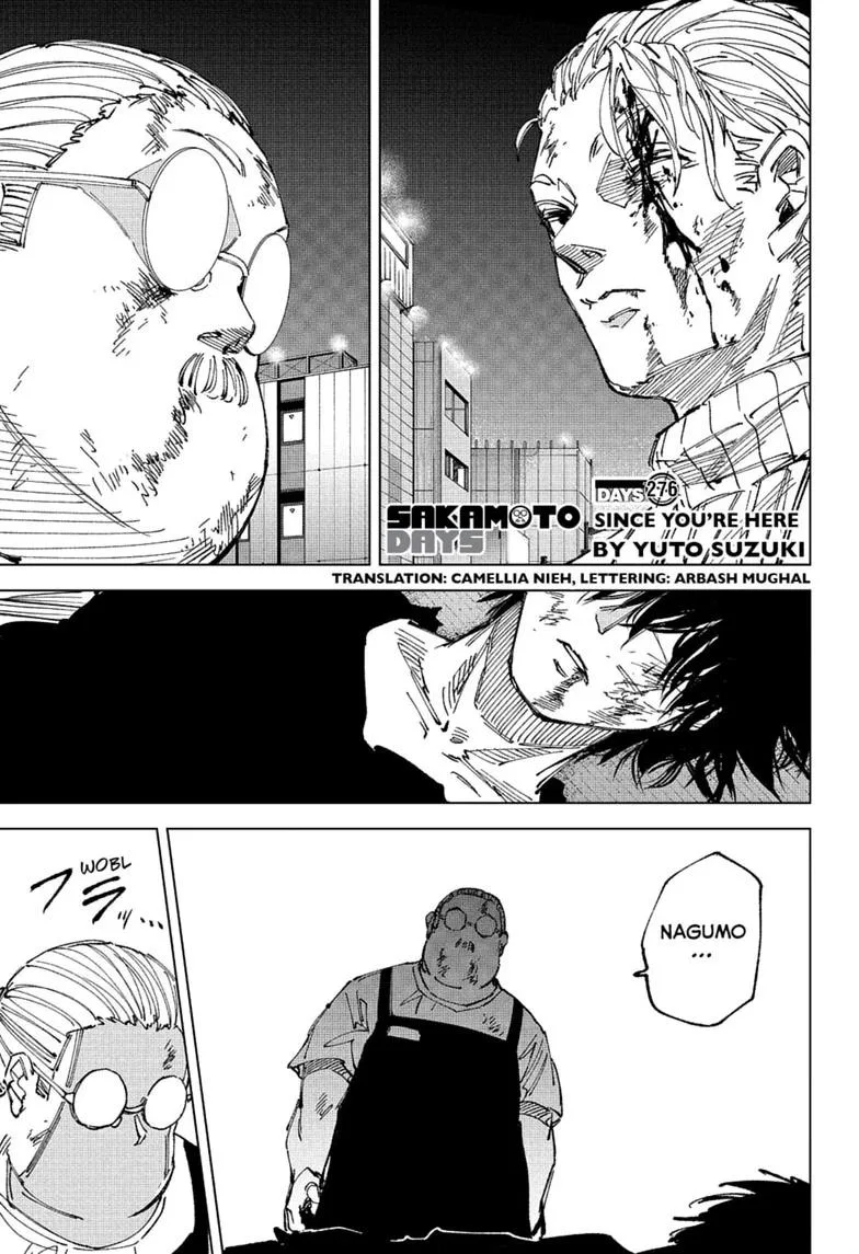 Sakamoto Days Manga Online, chapter 276, page 1