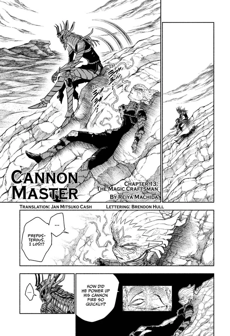 Cannon Master, chapter 13, page 1