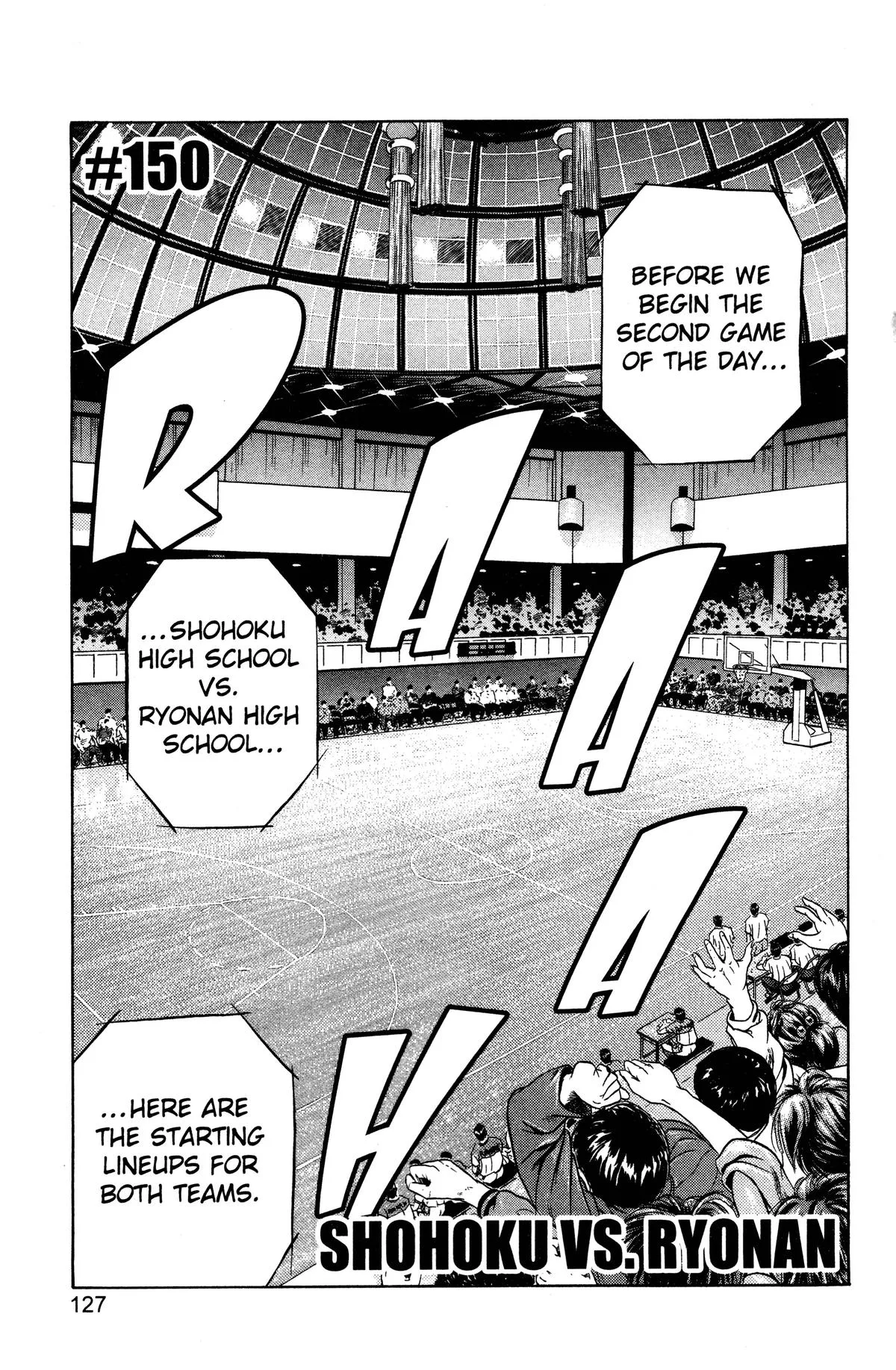Slam Dunk, chapter 150, page 1