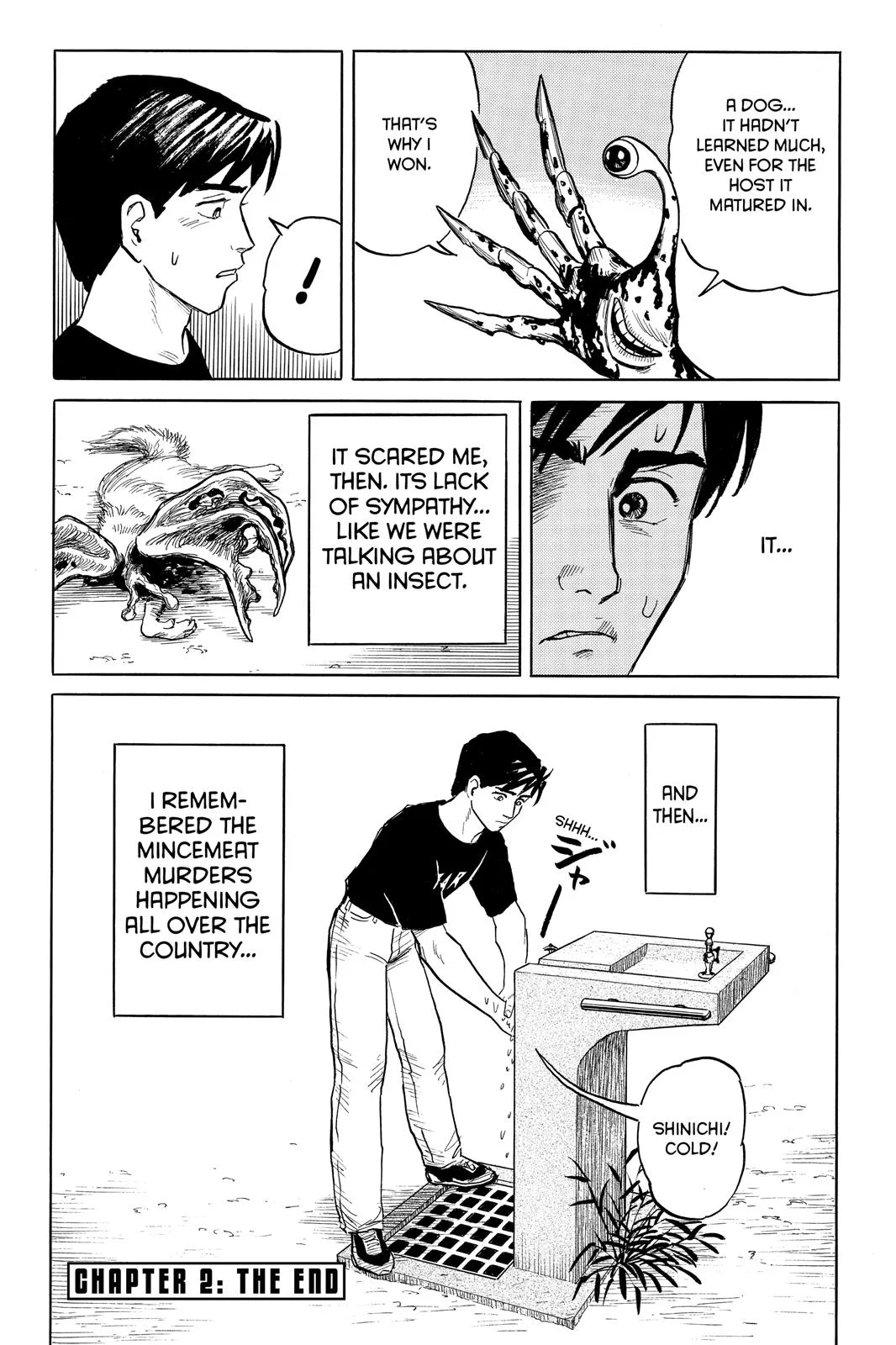 Parasyte, chapter 2, page 40