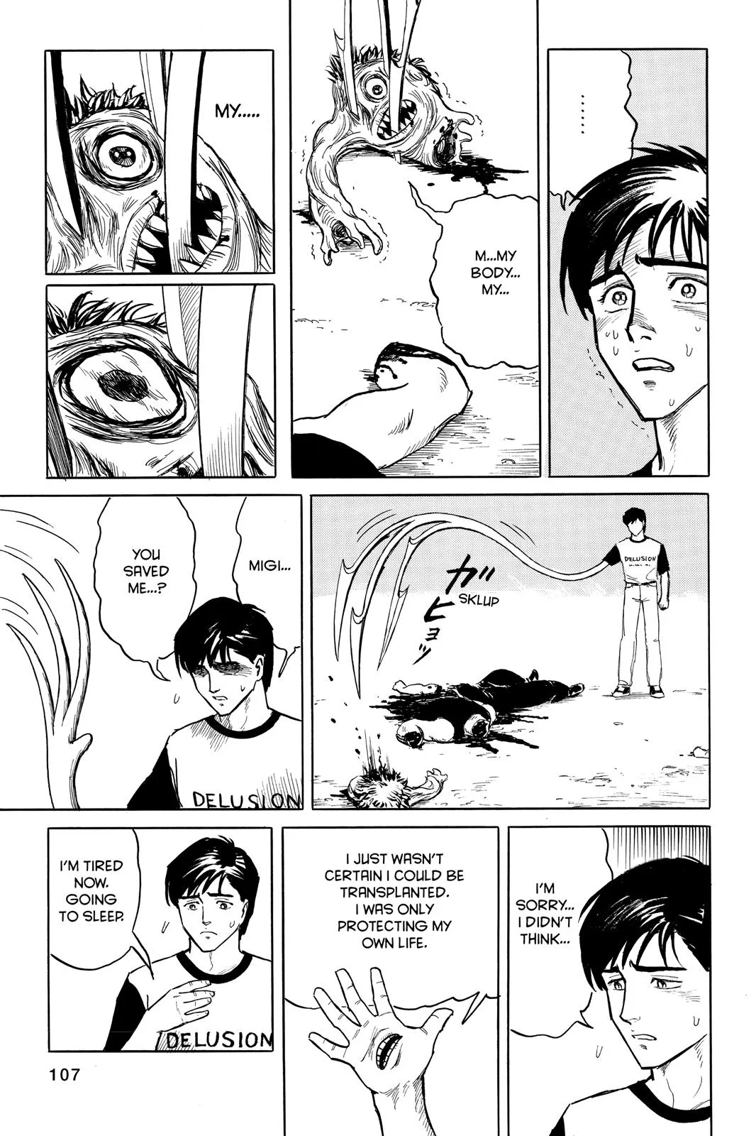 Parasyte, chapter 3, page 28
