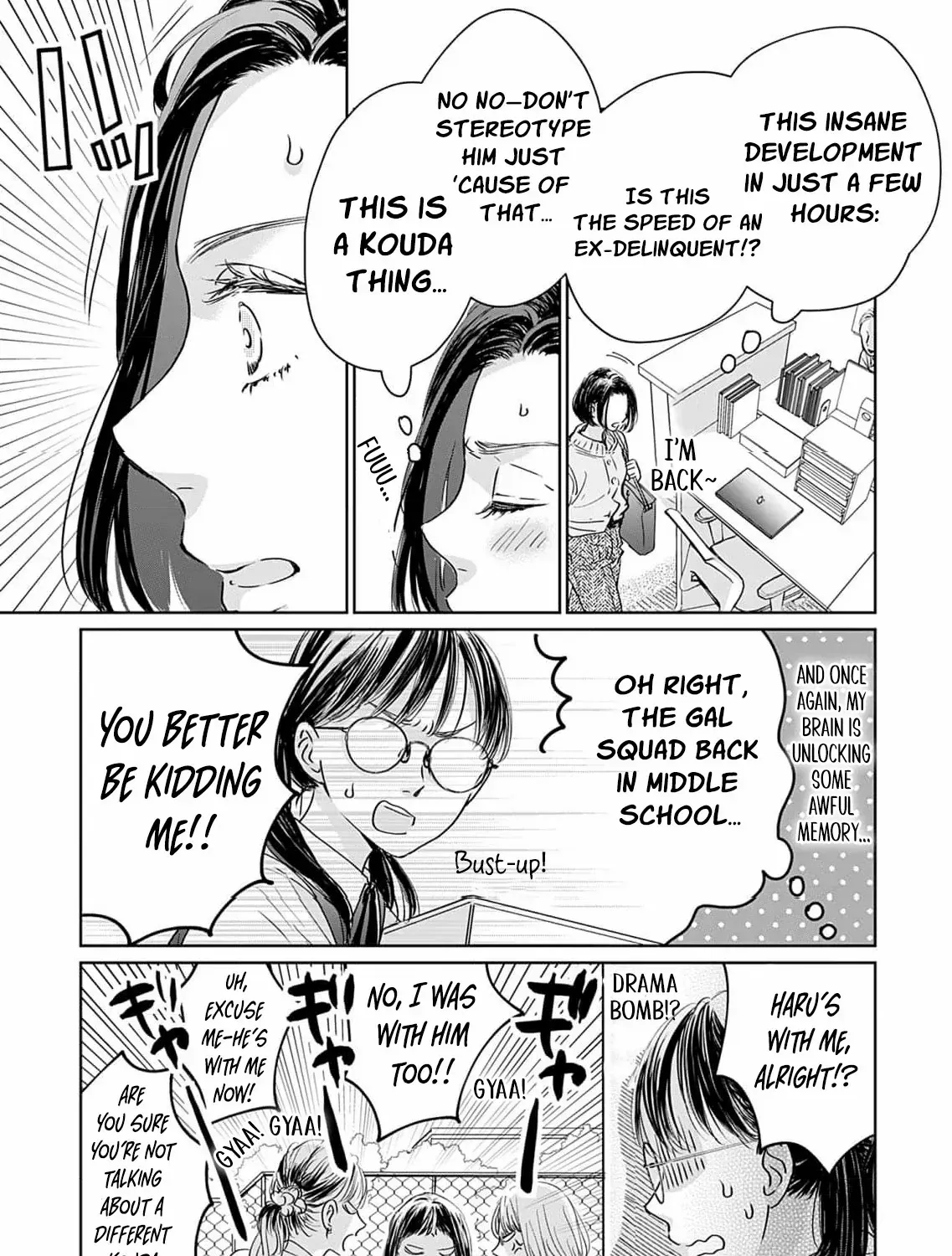 I'm Not Gonna Eat You or Anything — My Love Story with a Former Delinquent, chapter 3, page 15