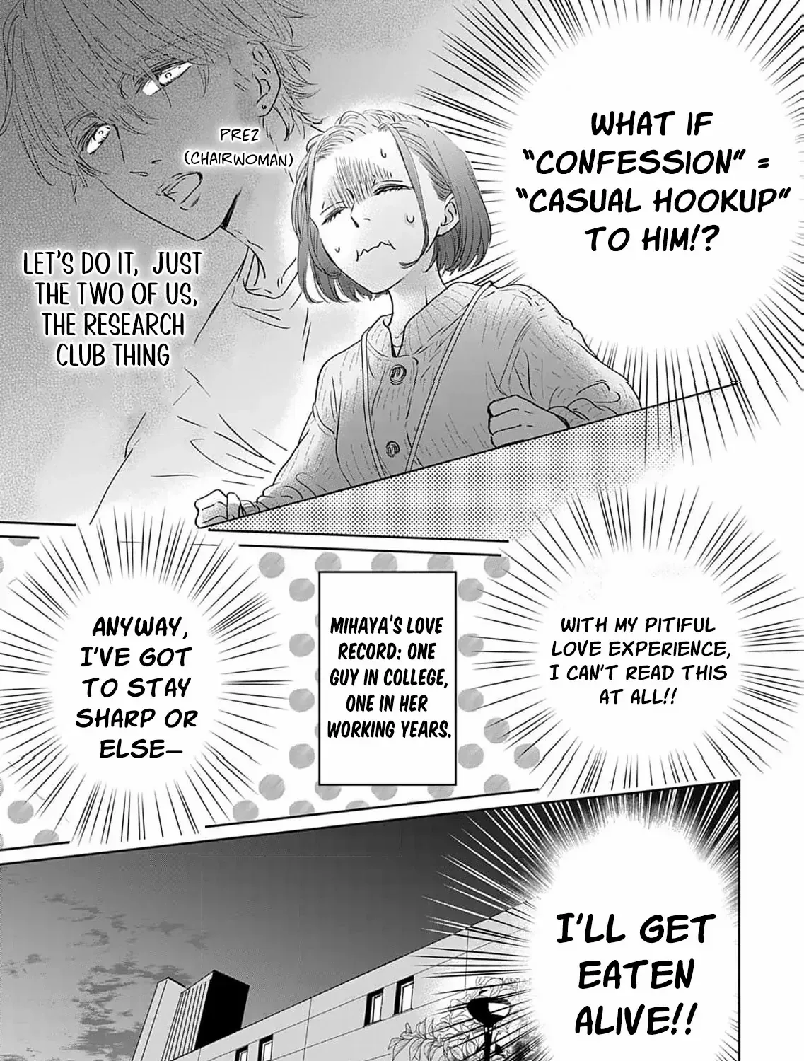 I'm Not Gonna Eat You or Anything — My Love Story with a Former Delinquent, chapter 3, page 19