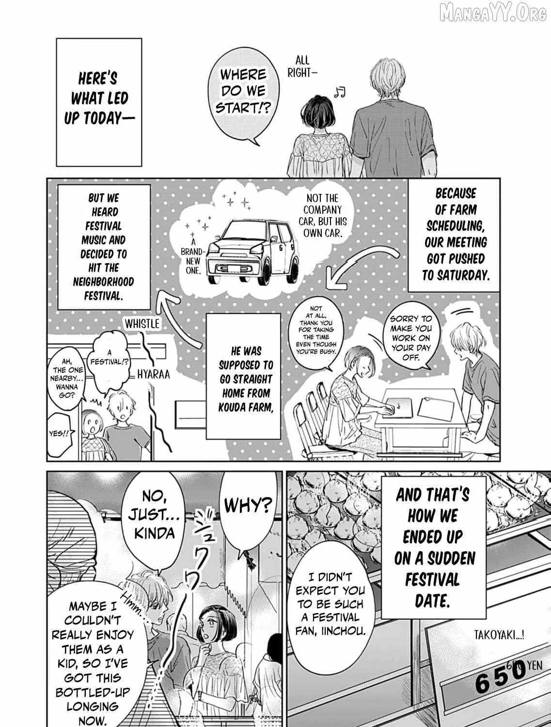 I'm Not Gonna Eat You or Anything — My Love Story with a Former Delinquent, chapter 7, page 9