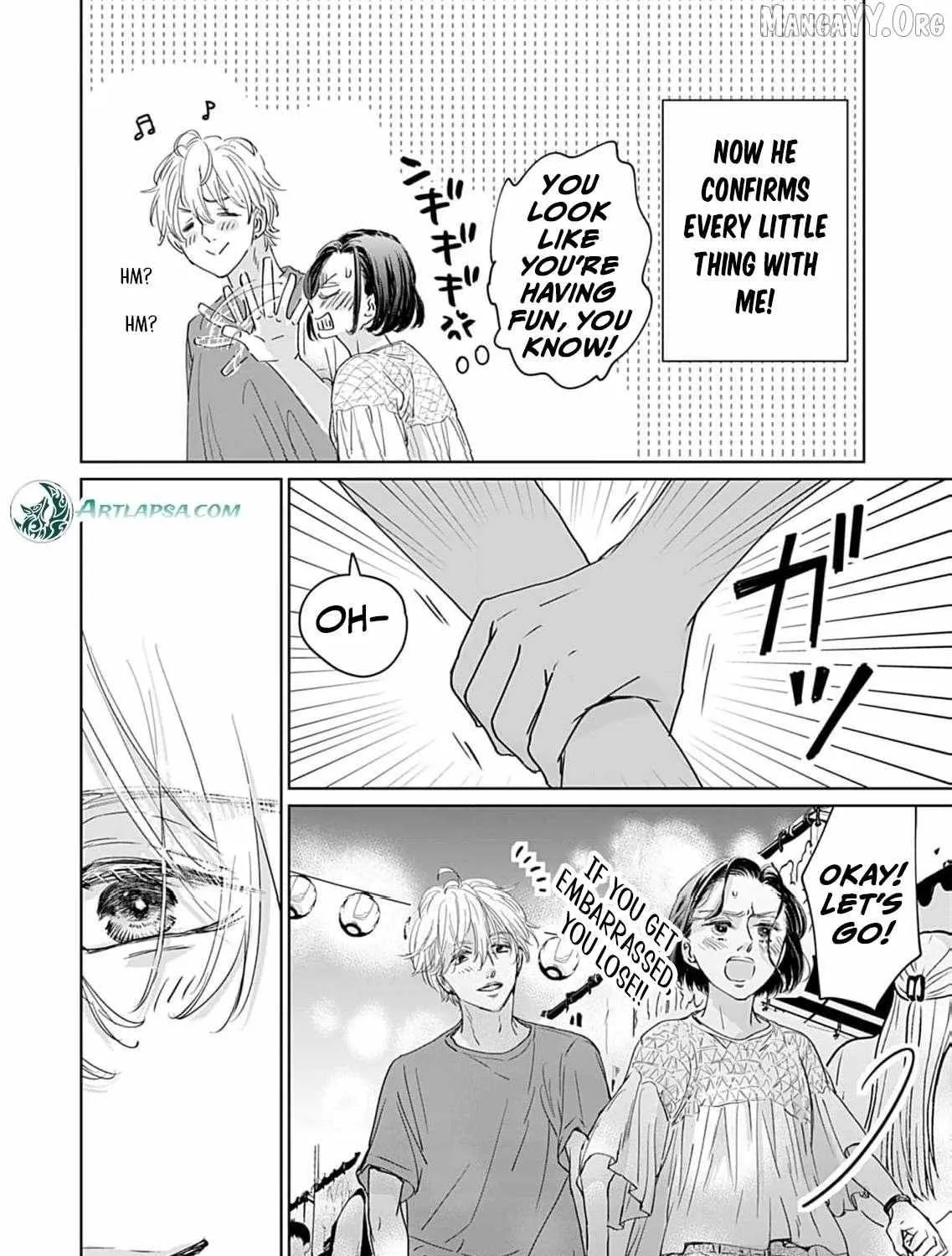 I'm Not Gonna Eat You or Anything — My Love Story with a Former Delinquent, chapter 7, page 21
