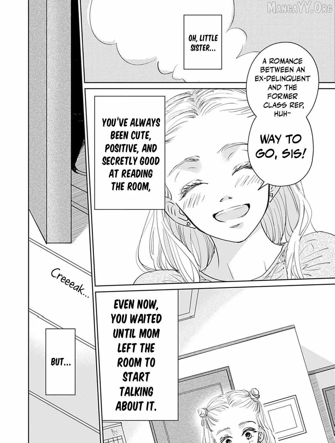 I'm Not Gonna Eat You or Anything — My Love Story with a Former Delinquent, chapter 7, page 57
