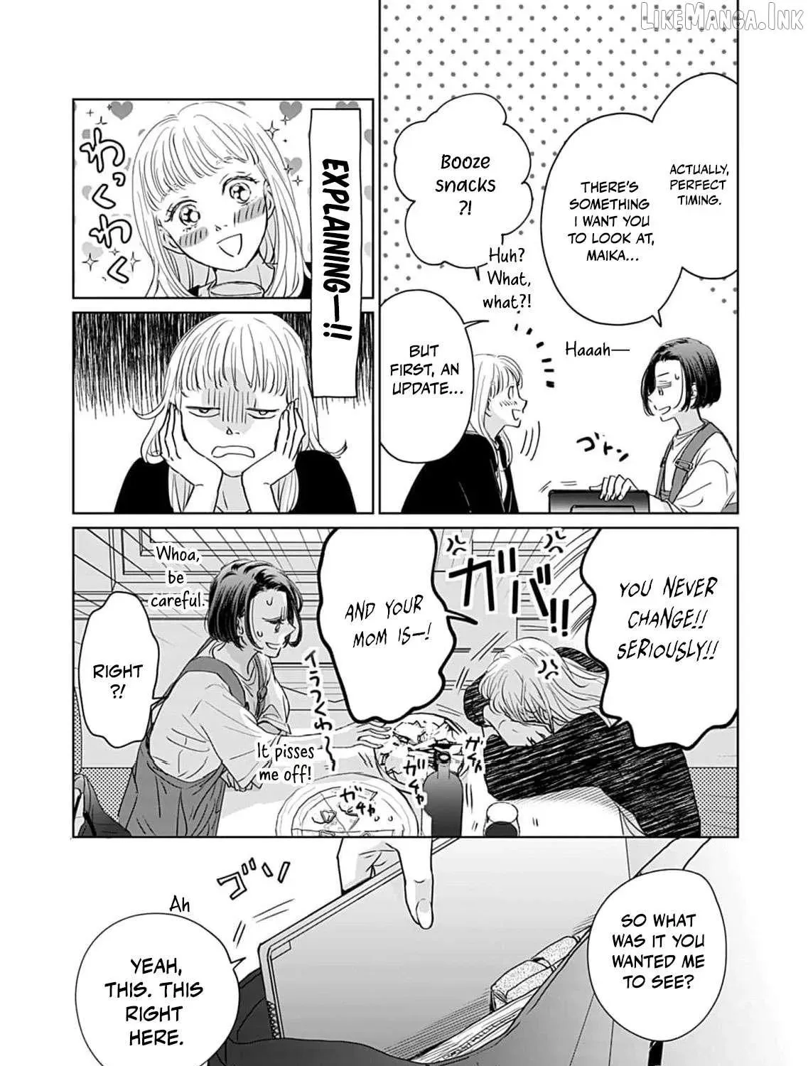 I'm Not Gonna Eat You or Anything — My Love Story with a Former Delinquent, chapter 8, page 55