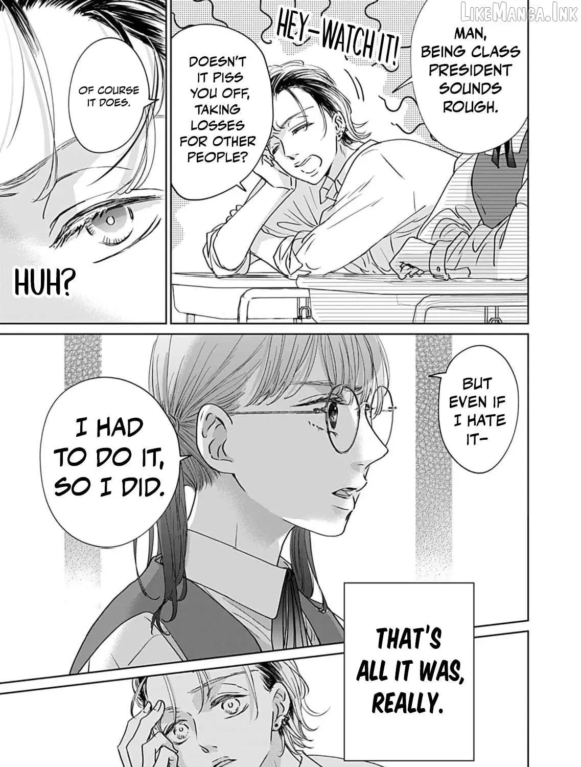 I'm Not Gonna Eat You or Anything — My Love Story with a Former Delinquent, chapter 9, page 7