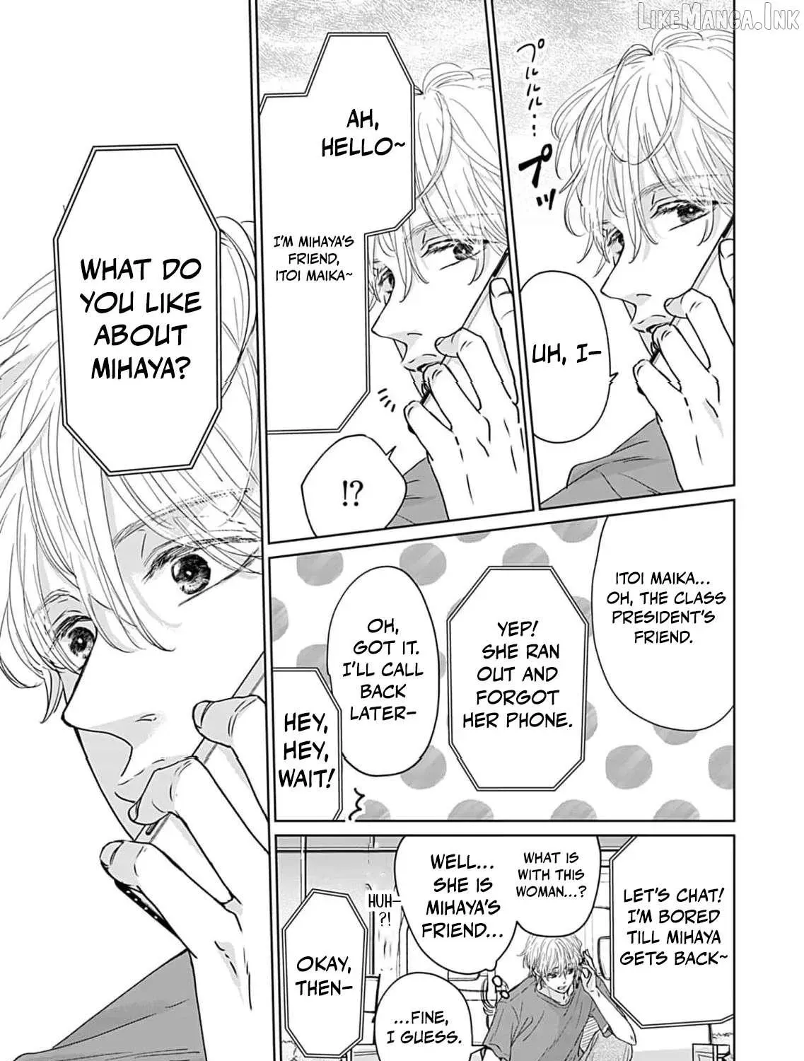 I'm Not Gonna Eat You or Anything — My Love Story with a Former Delinquent, chapter 9, page 23