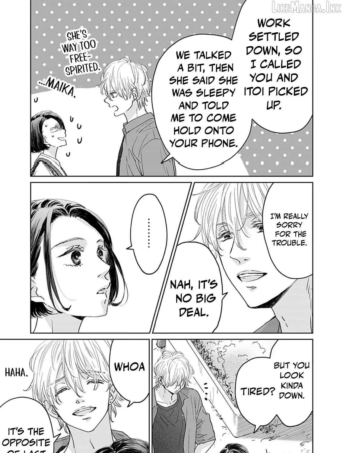 I'm Not Gonna Eat You or Anything — My Love Story with a Former Delinquent, chapter 9, page 47