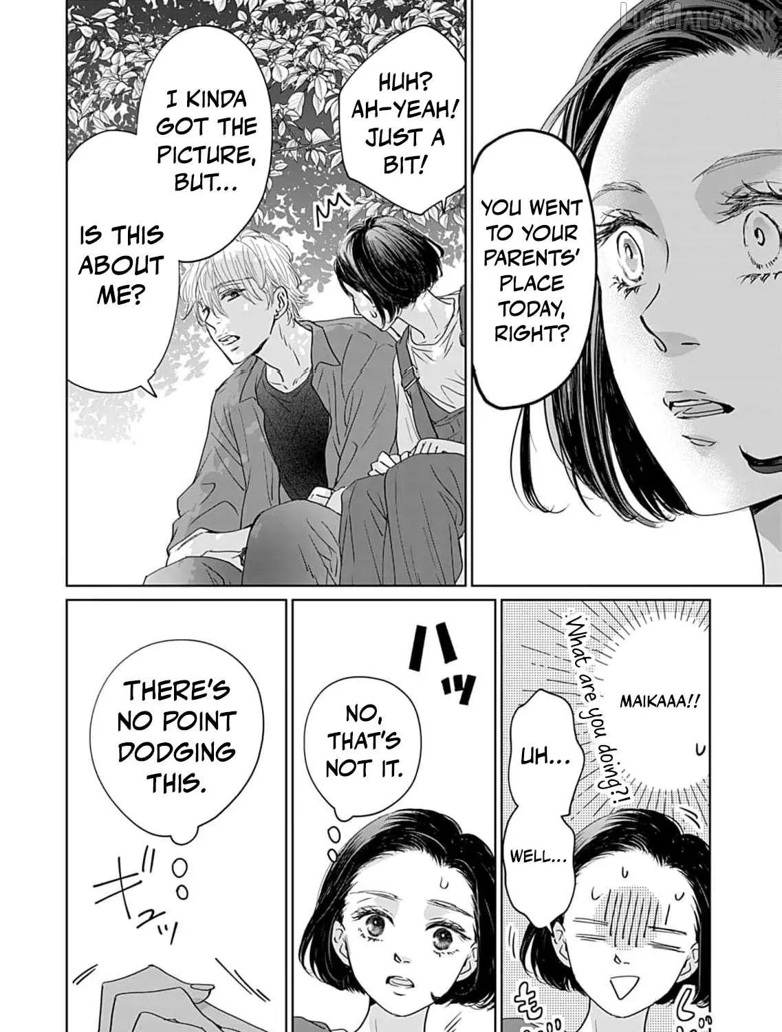 I'm Not Gonna Eat You or Anything — My Love Story with a Former Delinquent, chapter 9, page 53