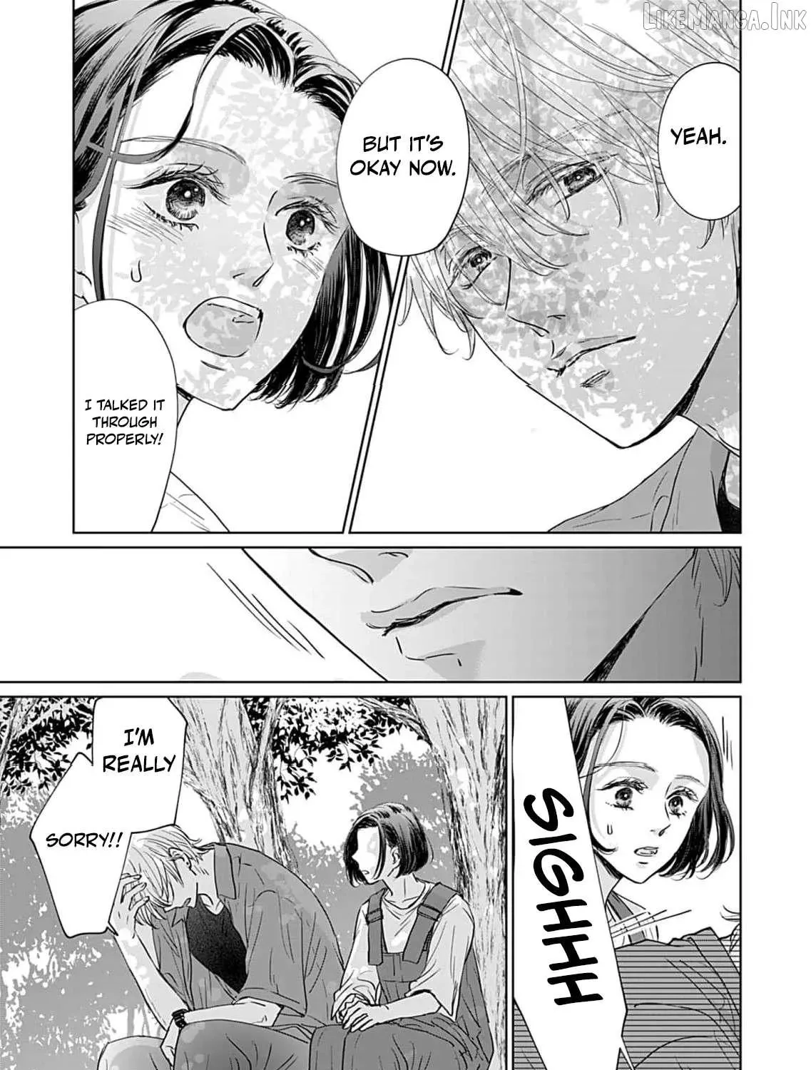 I'm Not Gonna Eat You or Anything — My Love Story with a Former Delinquent, chapter 9, page 55