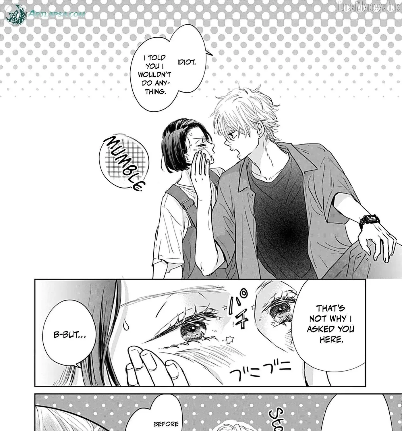 I'm Not Gonna Eat You or Anything — My Love Story with a Former Delinquent, chapter 10, page 49