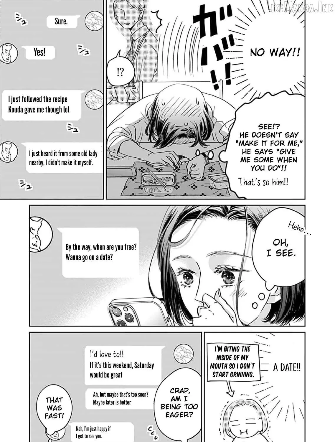 I'm Not Gonna Eat You or Anything — My Love Story with a Former Delinquent, chapter 11, page 15