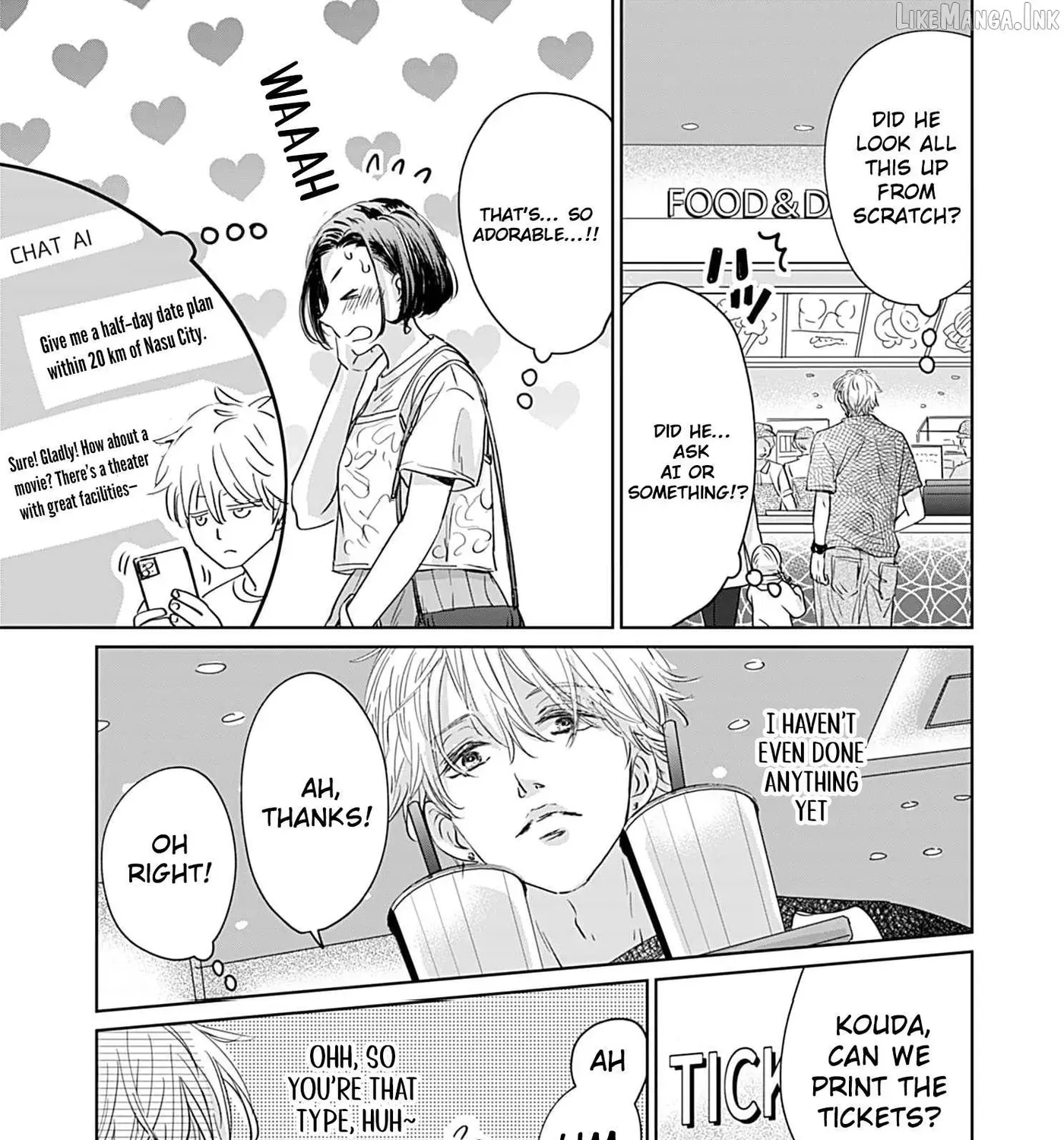 I'm Not Gonna Eat You or Anything — My Love Story with a Former Delinquent, chapter 11, page 23